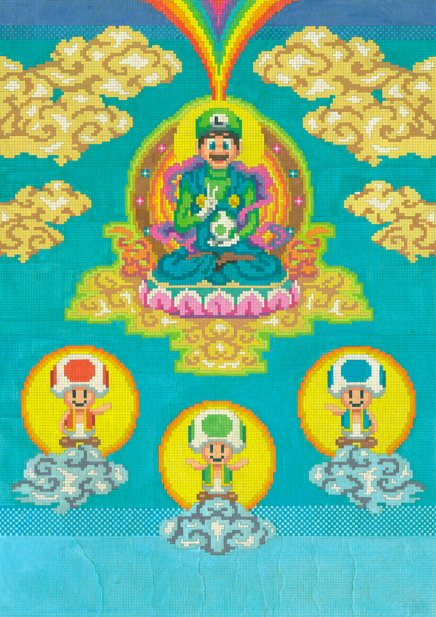 Benevolent Entities/ Luigi and Toads by Priyesh T.