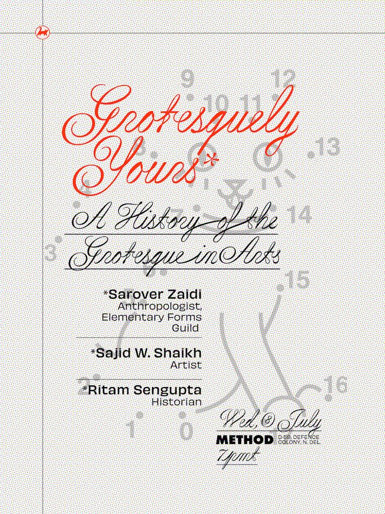 Grotesquely Yours | A history of the Grotesque in Arts | 08th Jul | Method Delhi