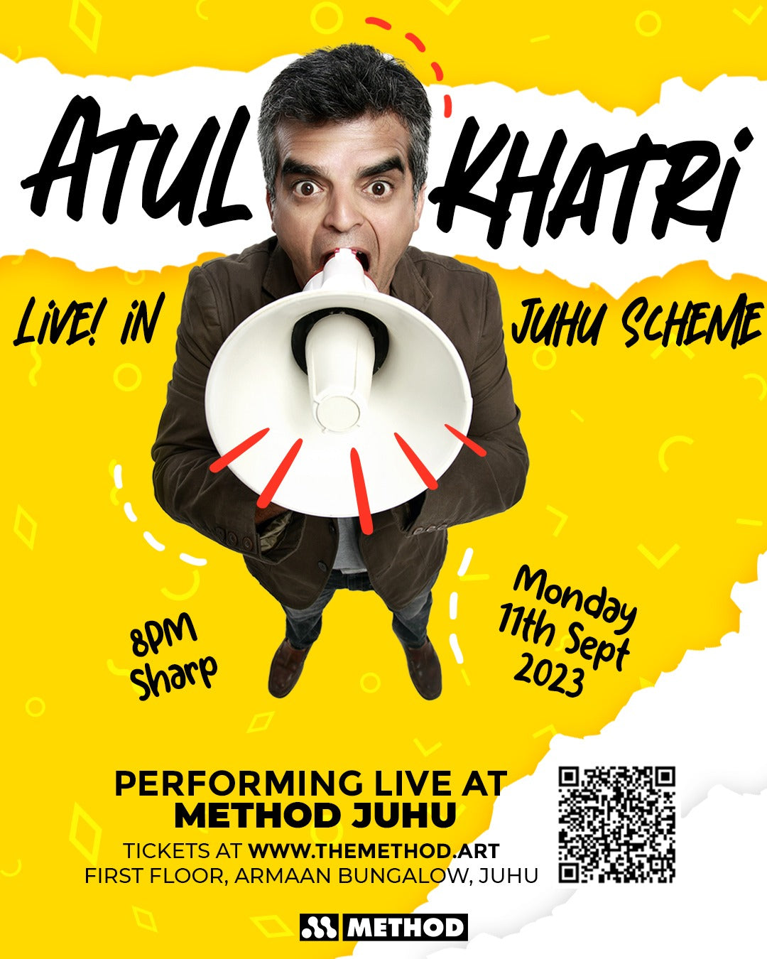 Atul Khatri Live In Juhu Scheme | Method Juhu | Stand-up Comedy - Method