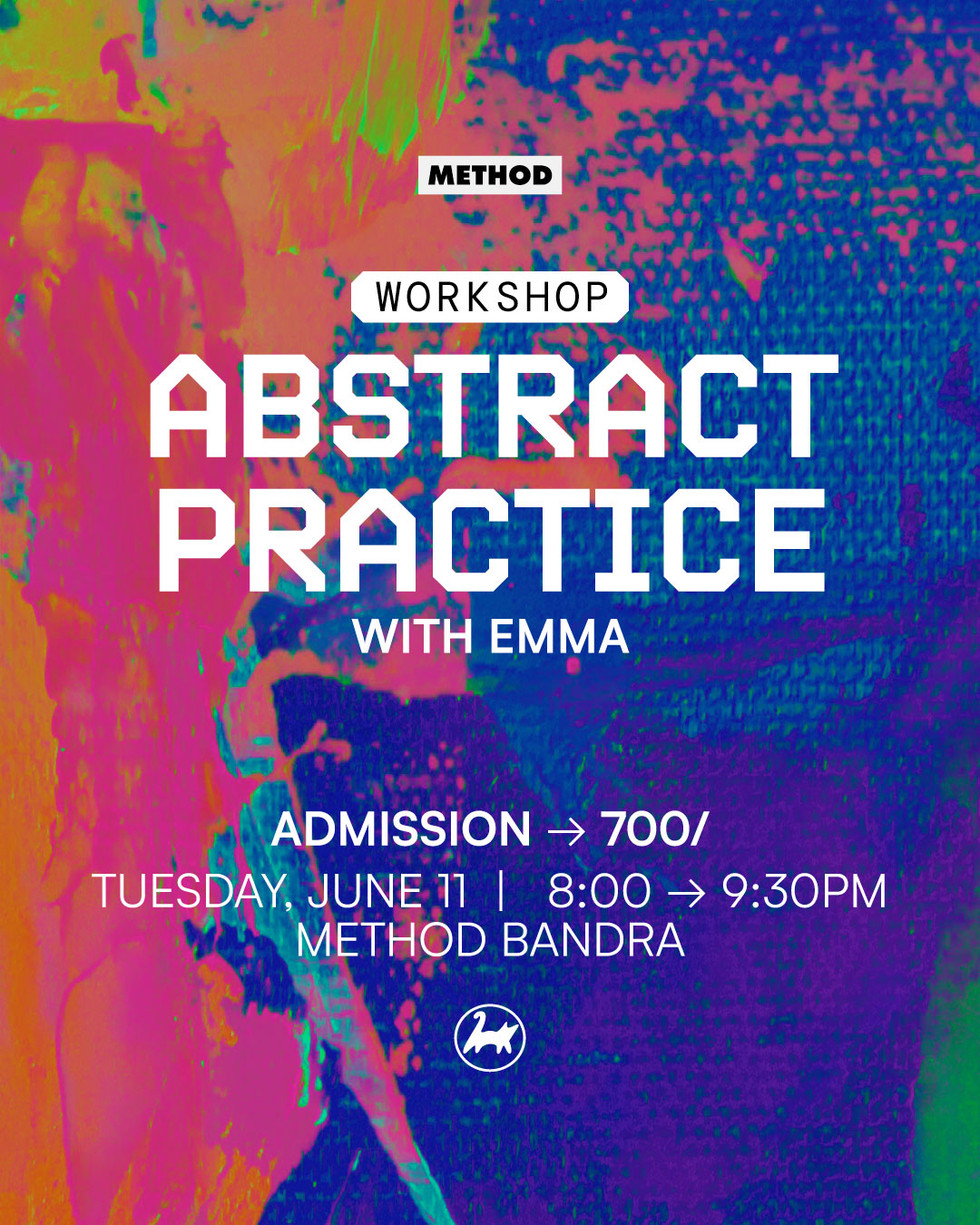 Abstract Practice with Emma | 11th June | Workshop | Method Bandra - Method