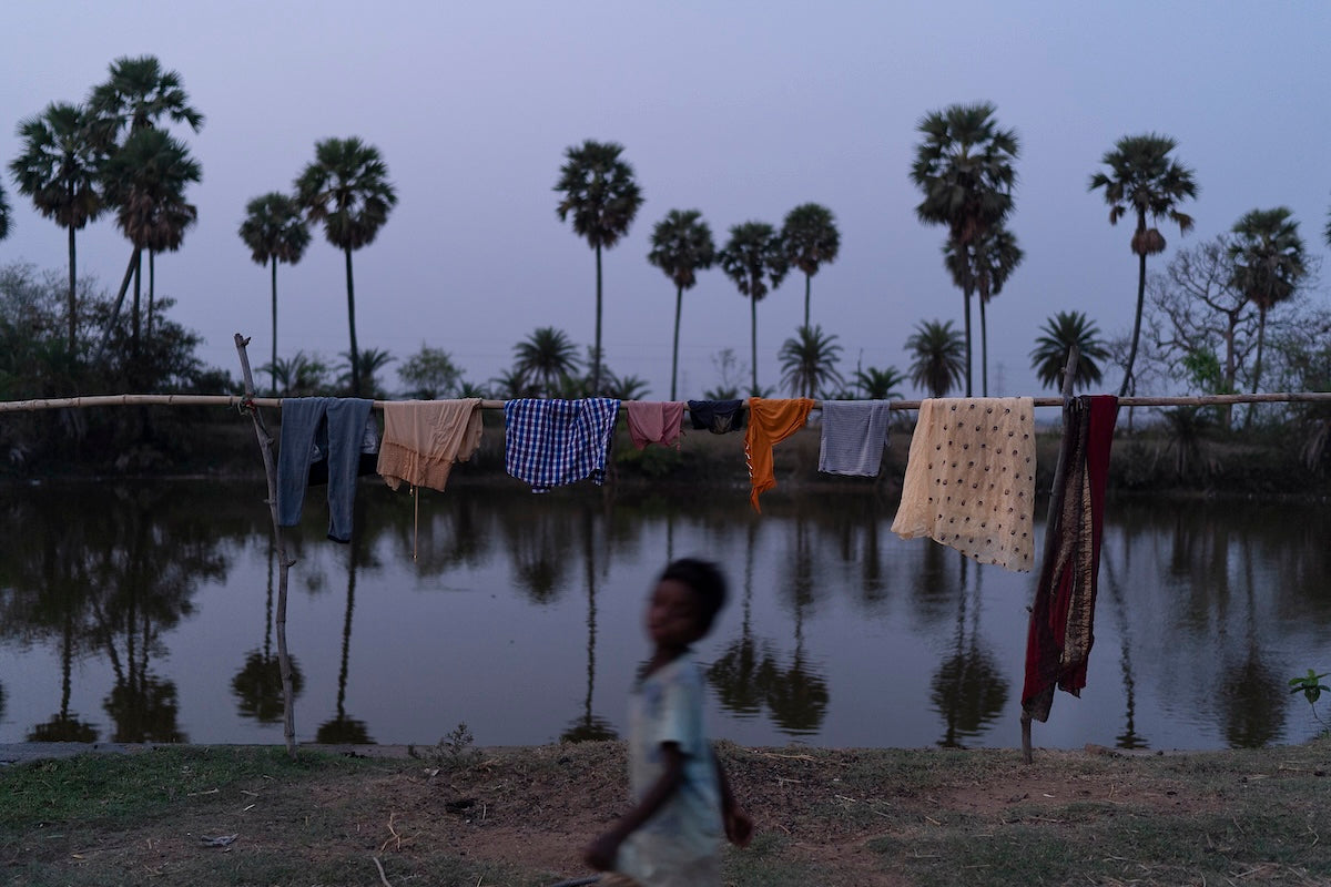 Amidst Forest Fires, Mayurbhanj by Karan Khosla - Method