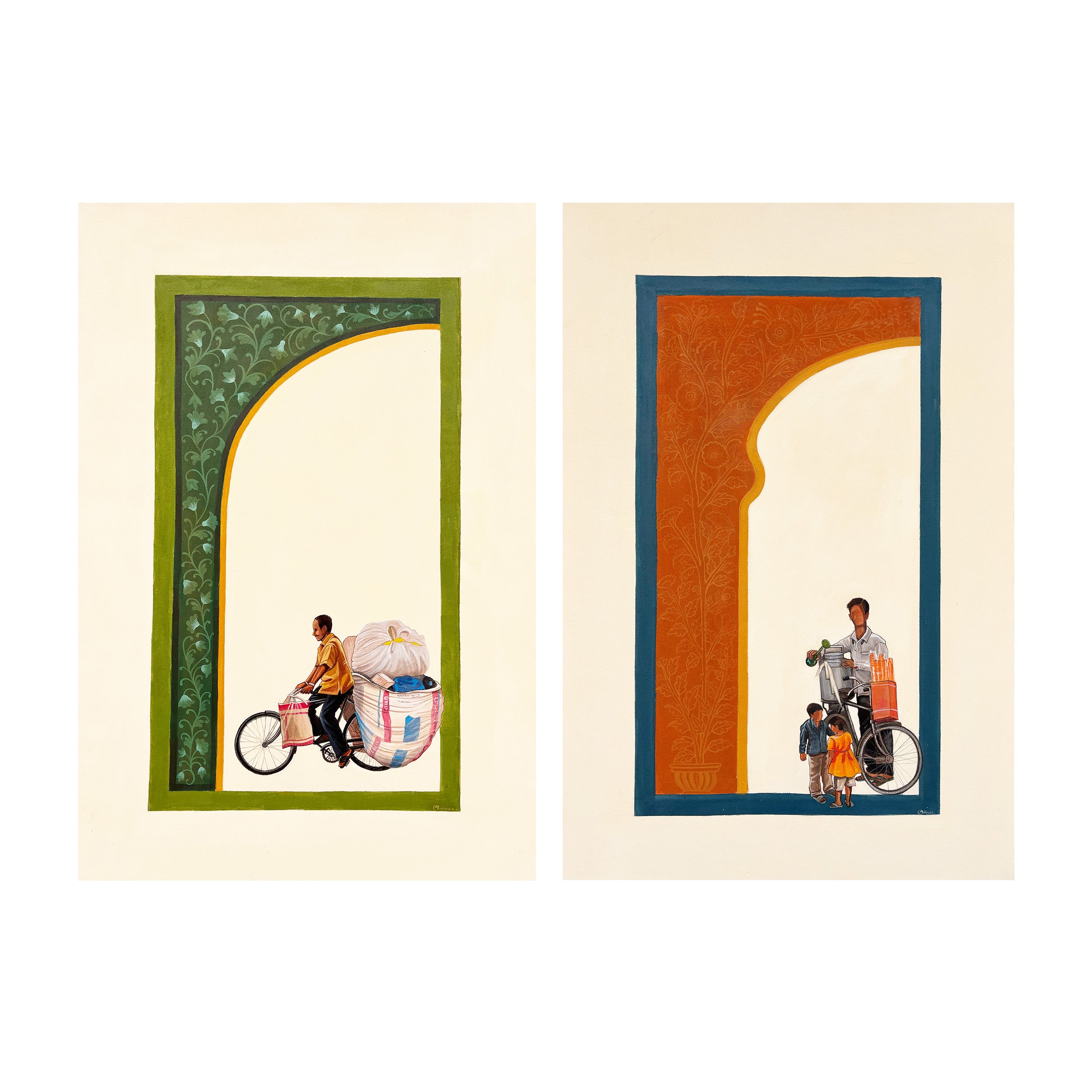 Be Tabdeel (Set of 2) by Mohd. Intiyaz