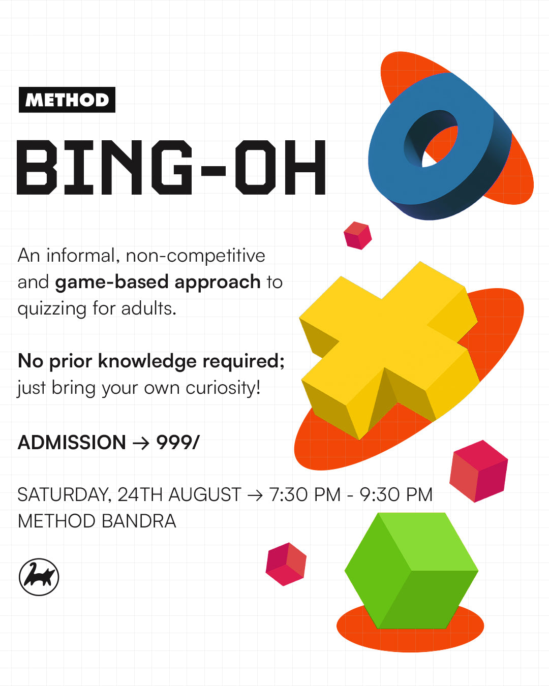 Bing-Oh! | 24th August | Workshop | Method Bandra - Method