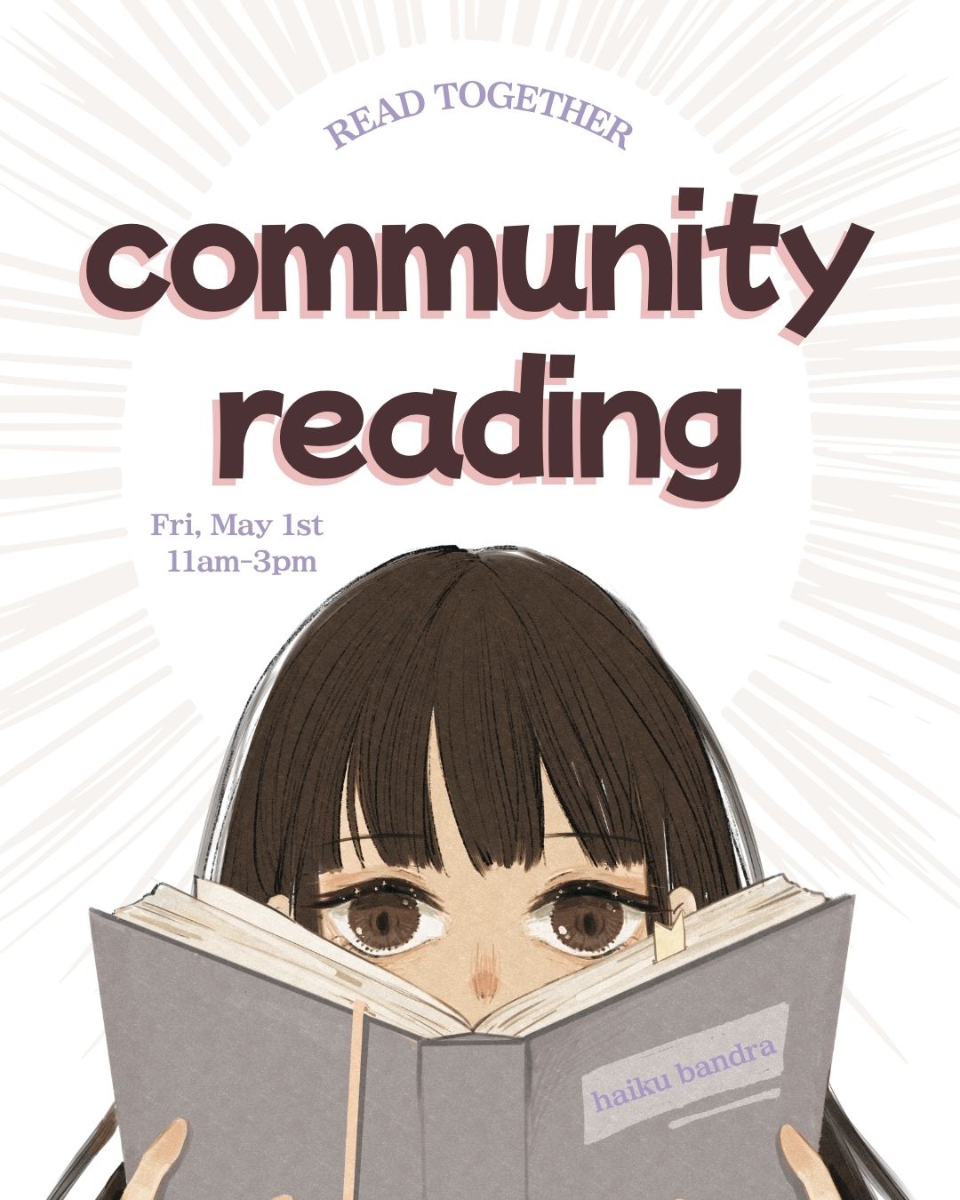 Community Reading | Fri 1st May | Haiku Bandra