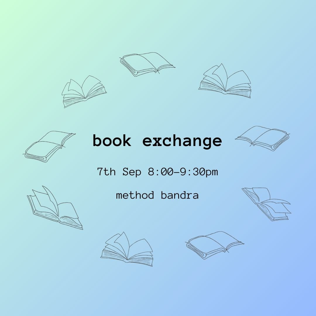 Book Swap | 7th September |  Bandra - Method