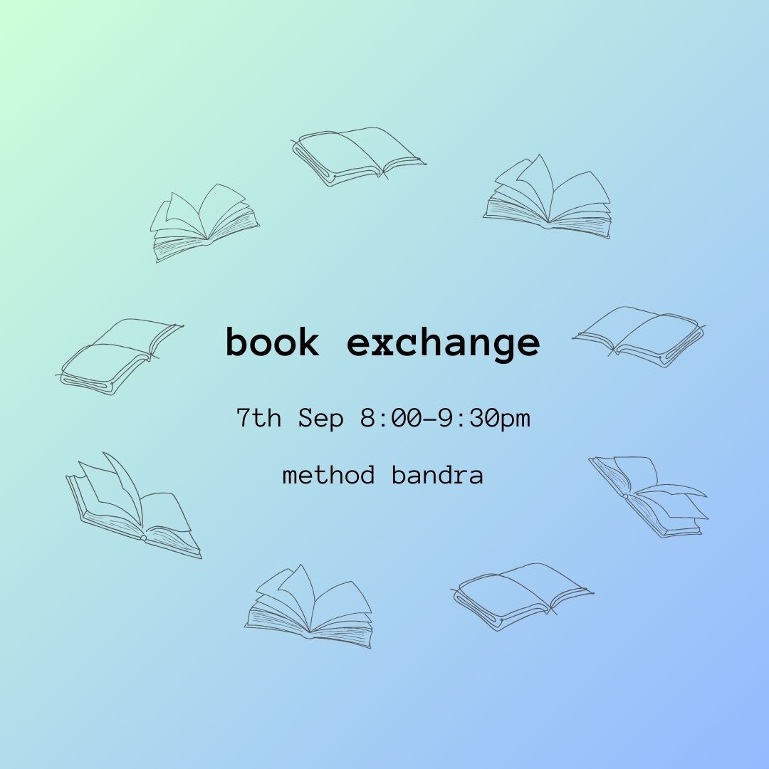 Book Swap | 7th September |  Bandra