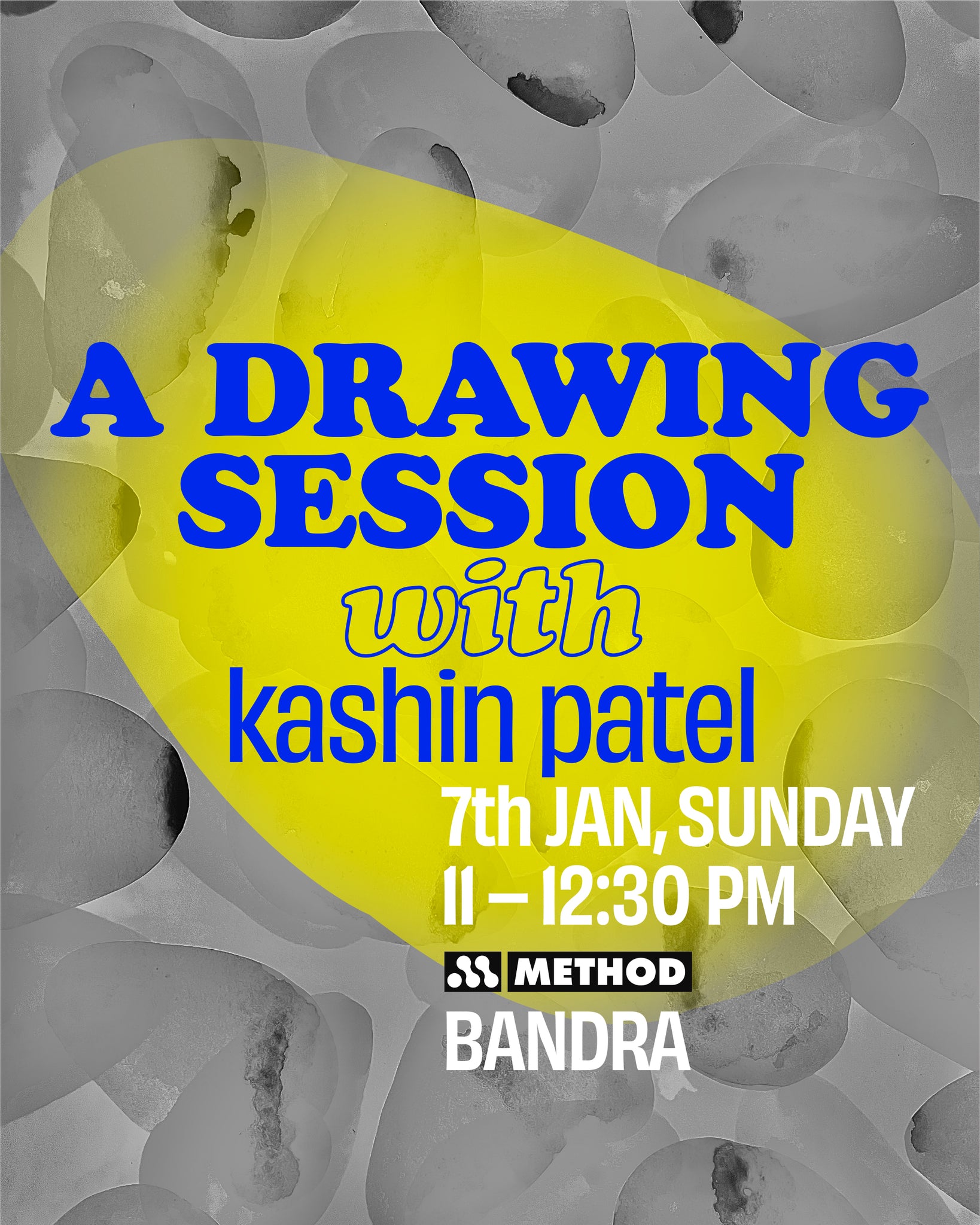 A Drawing Session with Kashin | 7th Jan | Workshop | Method Bandra