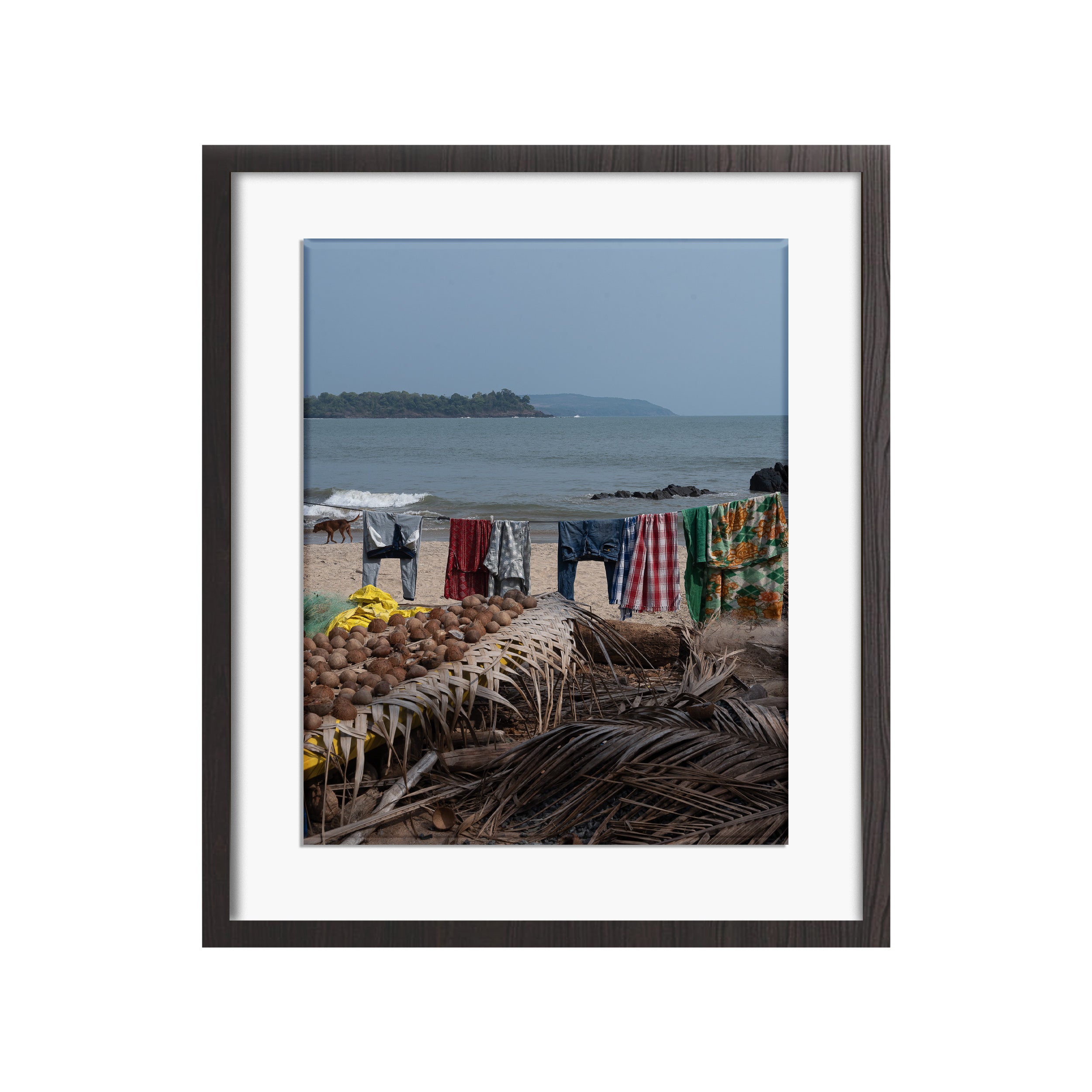 Drying Coconuts and Clothes, Patnem by Karan Khosla - Method