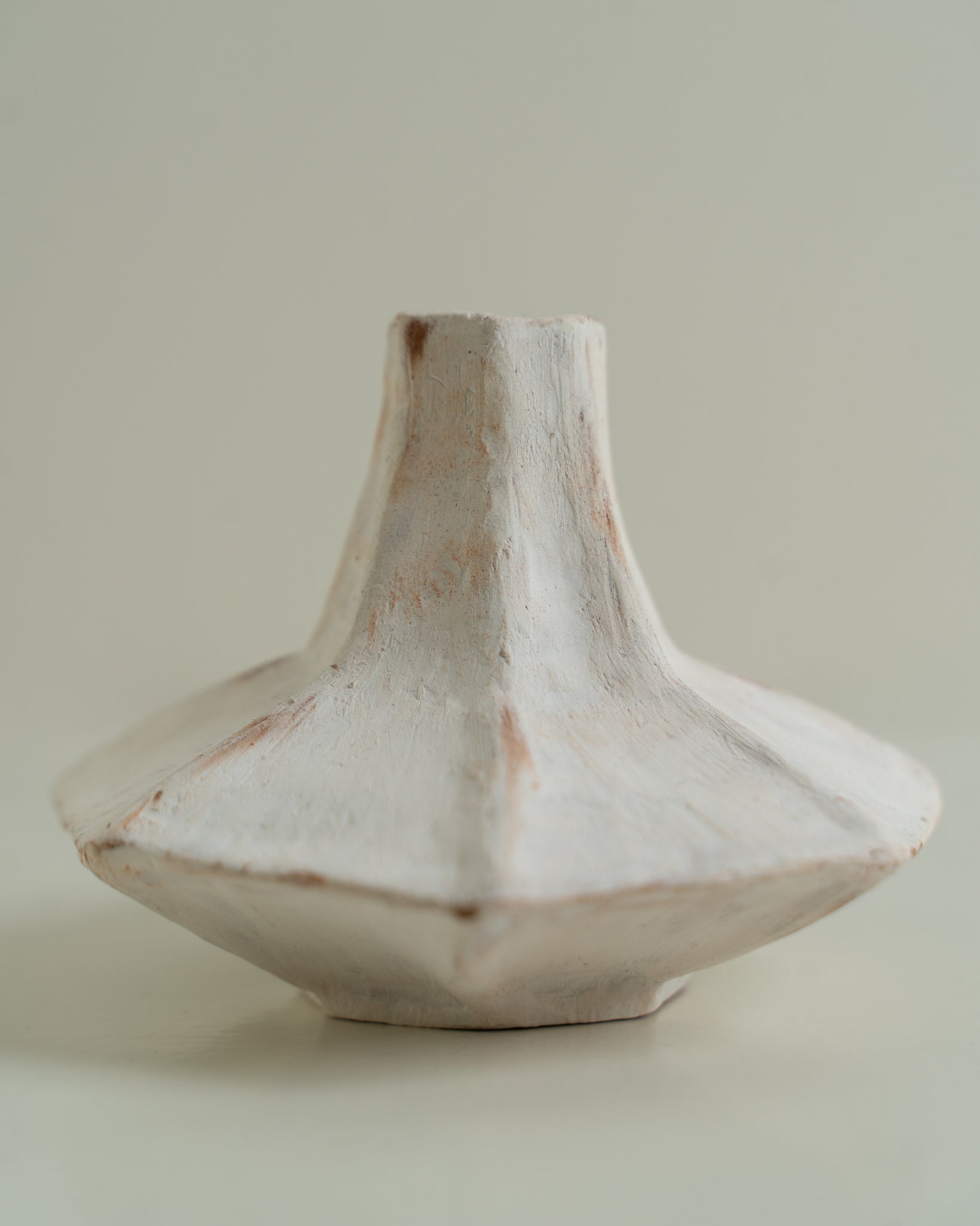 Faceted Small Vase 02 by Deeksha Poddar