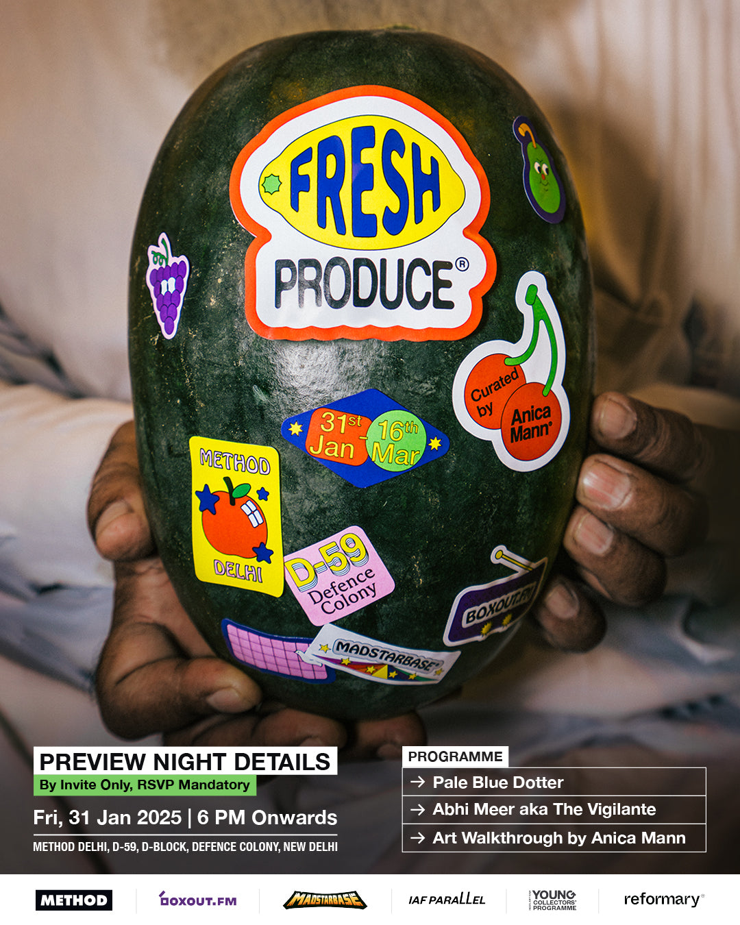 Fresh Produce | Method Delhi | 1 Feb - 16 Mar 2025