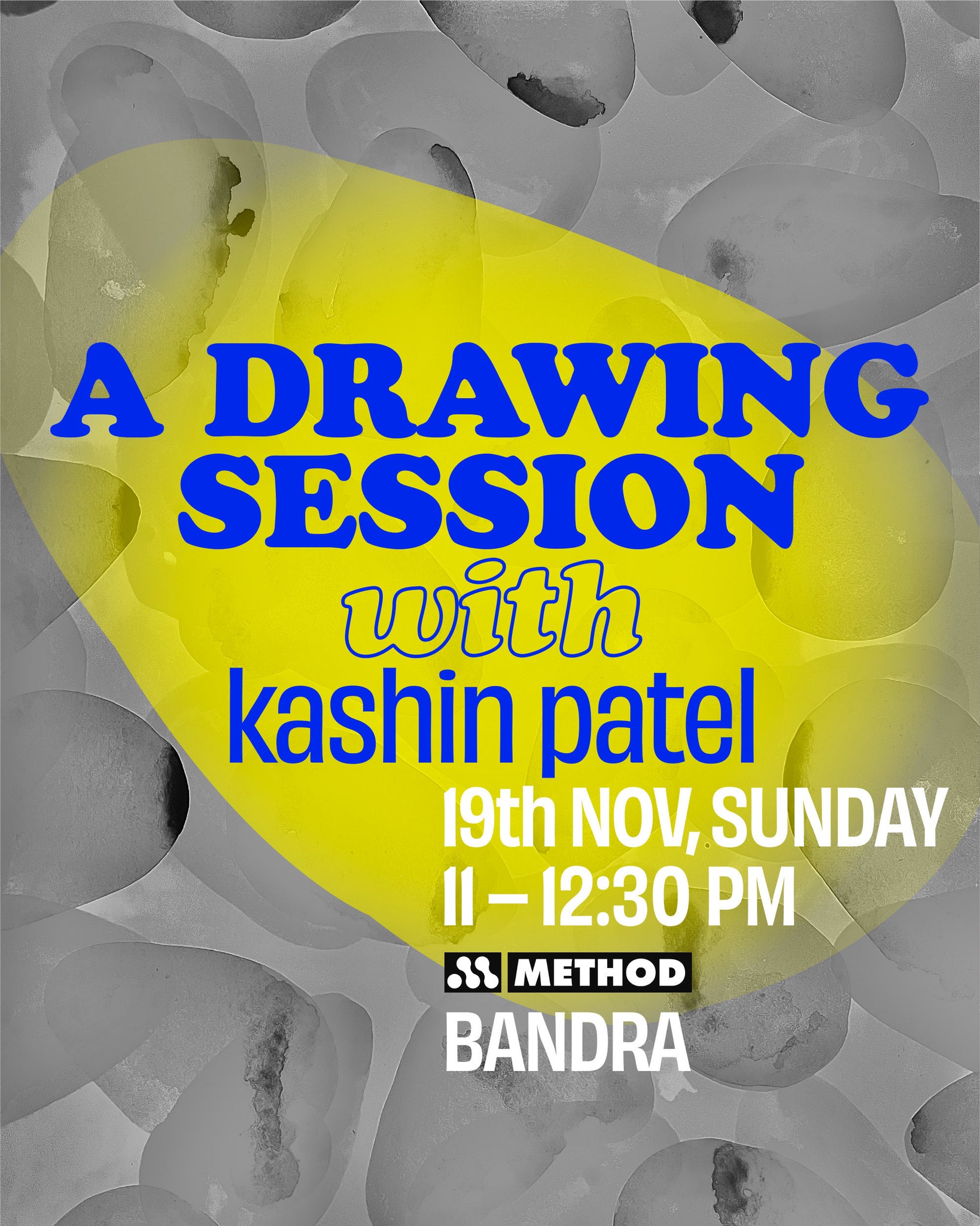 A Drawing Session with Kashin | 19th Nov | Workshop | Method Bandra