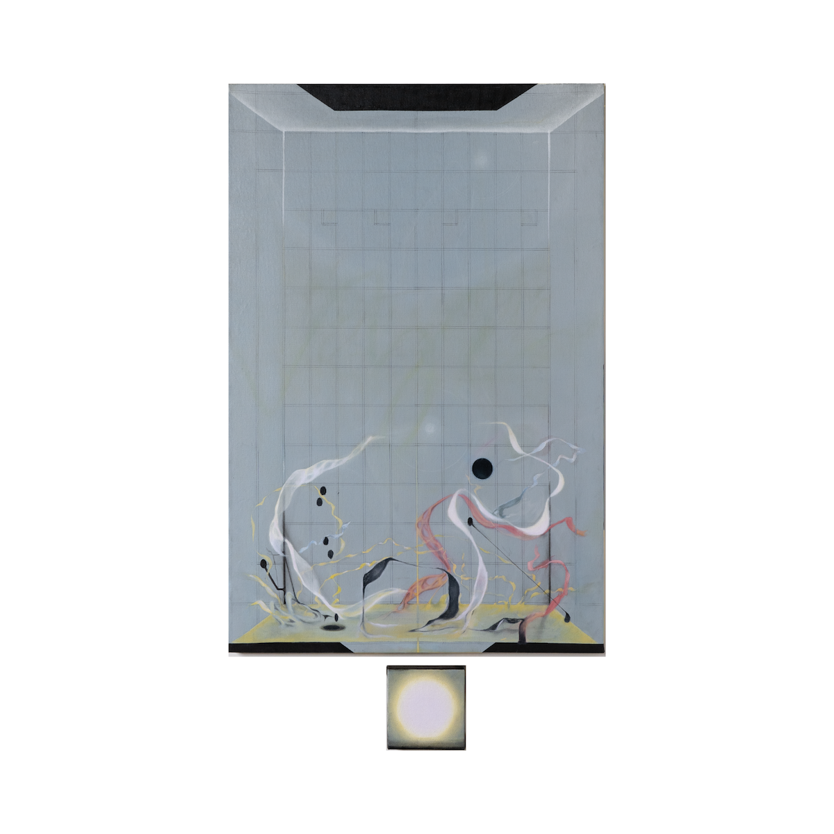 In Whispers or Collisions (Diptych) by Darshika Singh