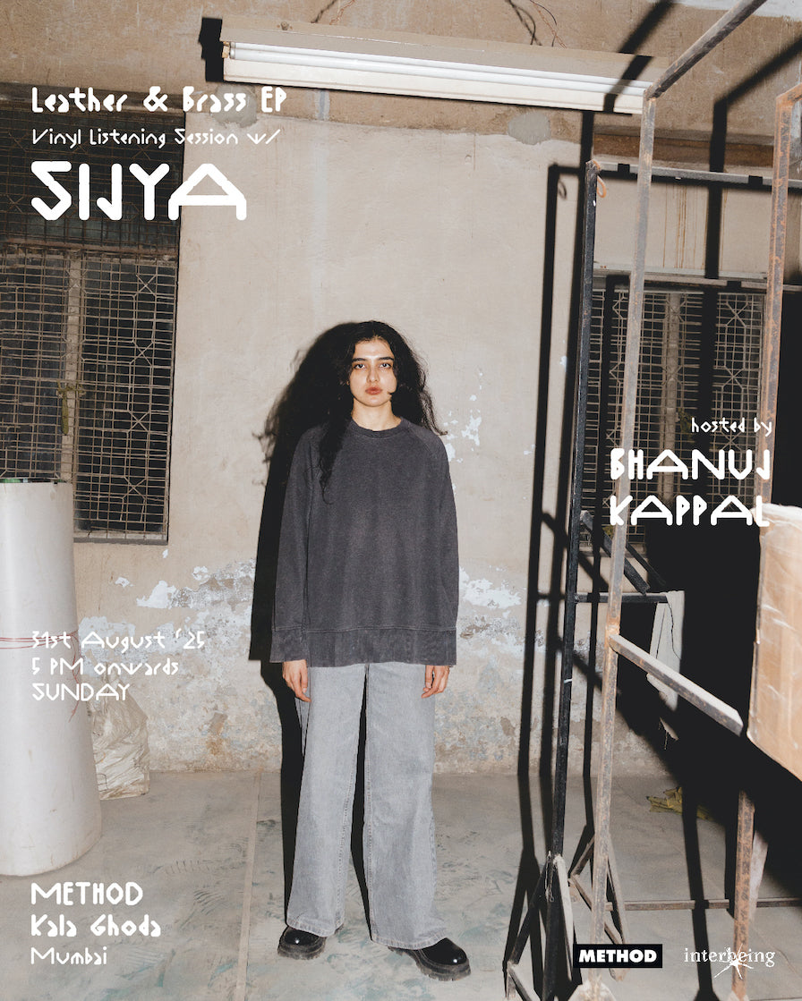 Leather & Brass EP | Vinyl Listening Session w/ Sijya hosted by Bhanuj Kappal | Performance Art | 31st August | Method Kala Ghoda