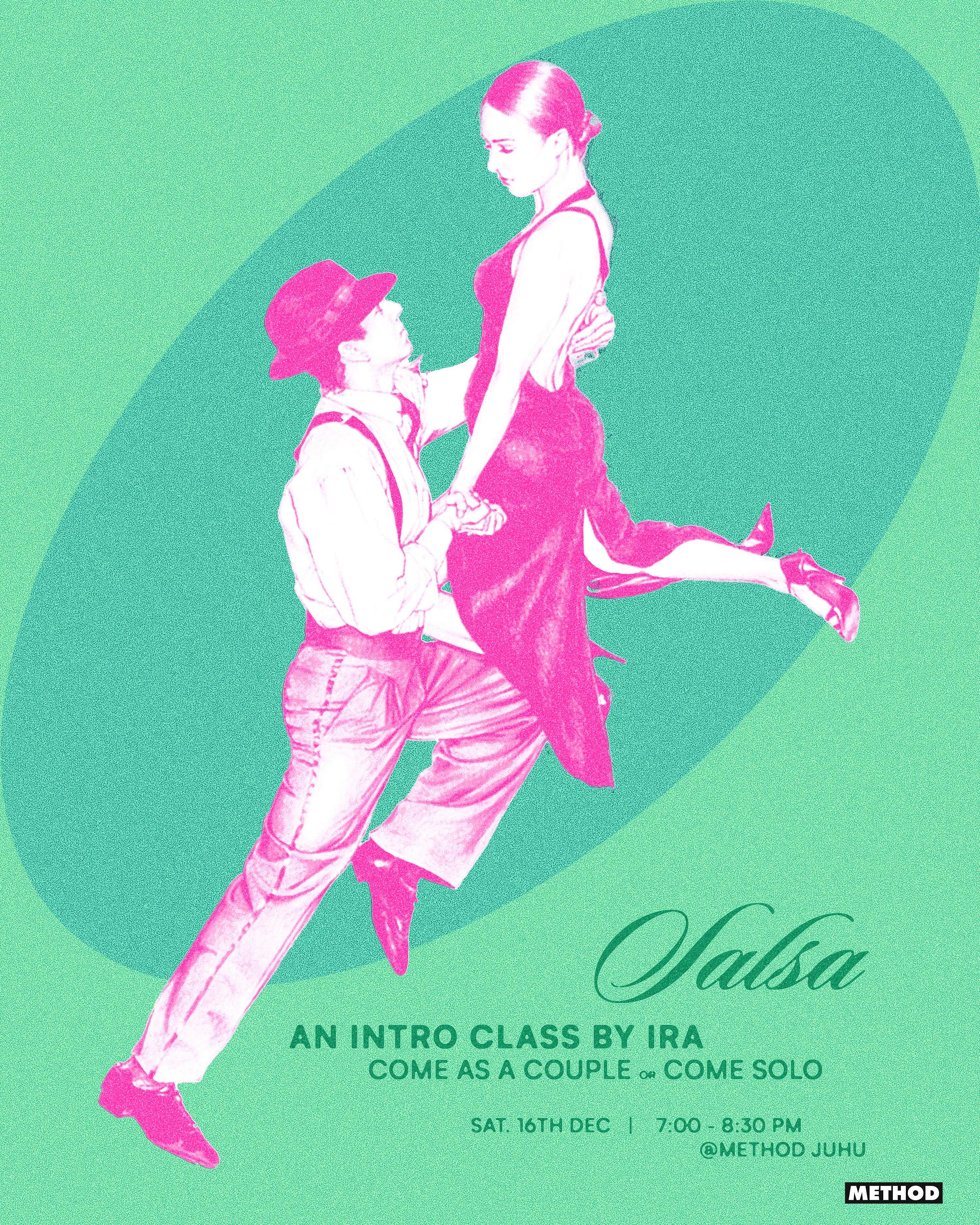 Salsa Dance Class with Ira | 16th Dec | Workshop | Method Juhu - Method