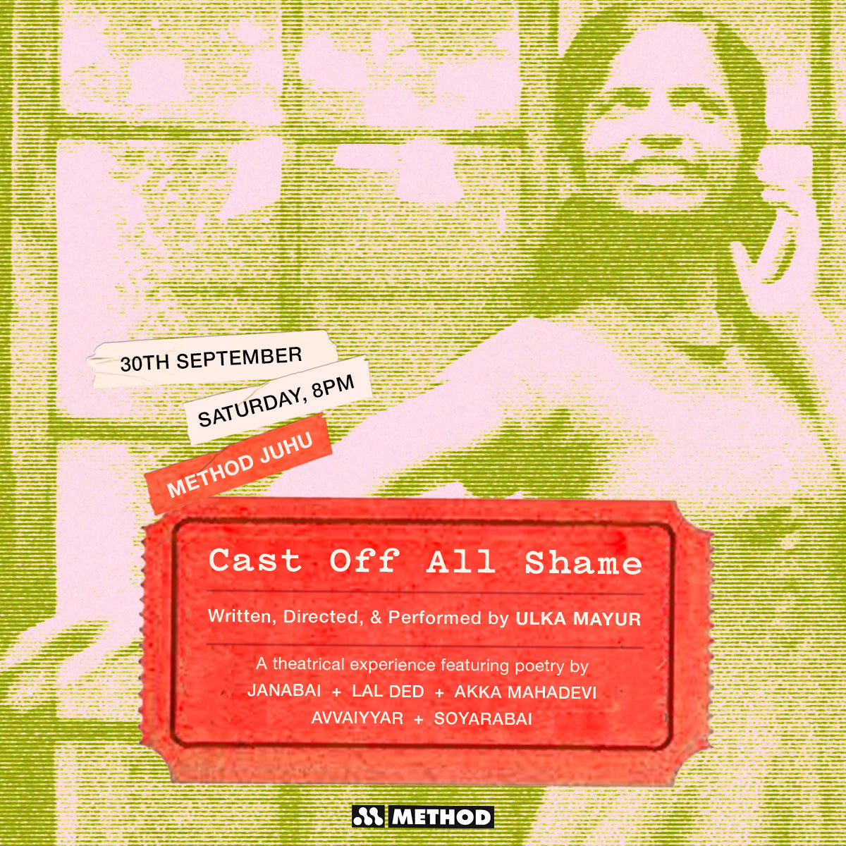 Cast Off All Shame | Theatrical Performance | 30th Sept | Method Juhu - Method