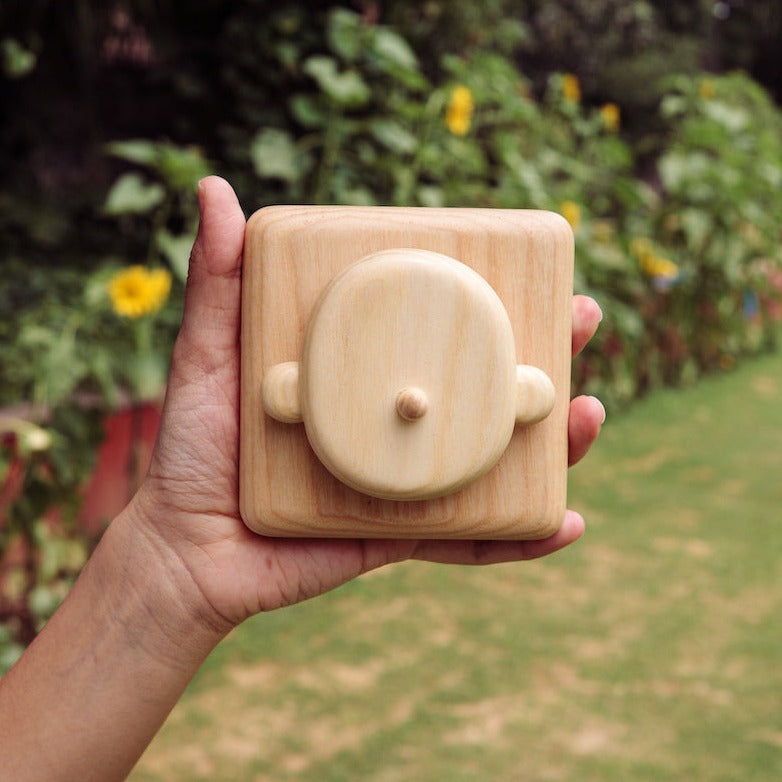 Toy Trinket by Amrit Pal Singh | Wooden Toy Face