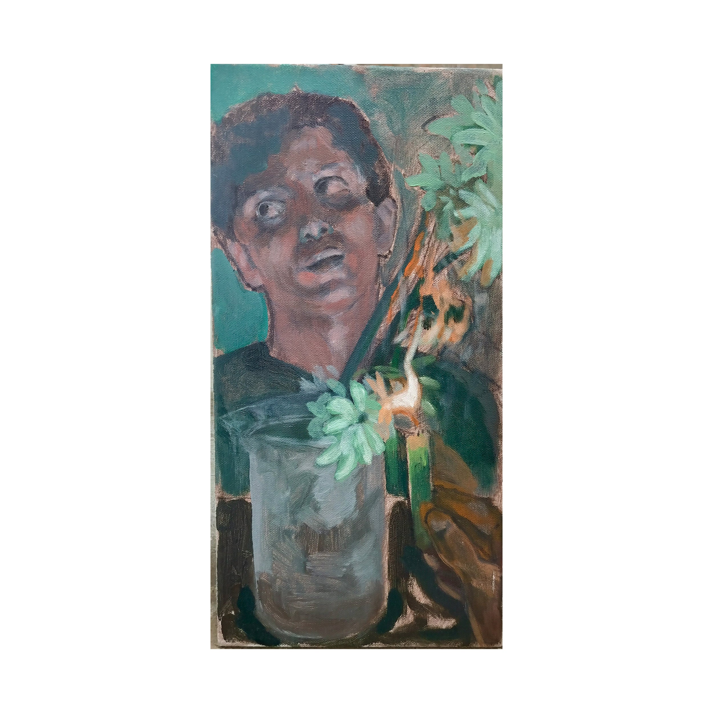 Self Portrait by M. Imran Ahamed