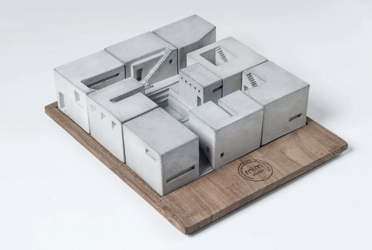 Miniature Concrete Homes (Complete set) by Material Immaterial - Method