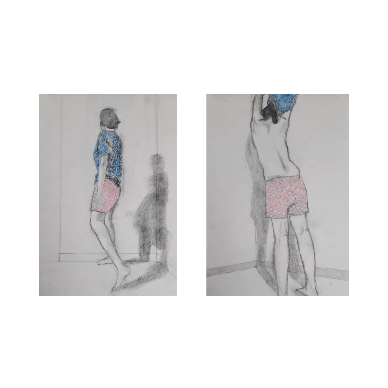 Self Series (Diptych) by Shikha Soni