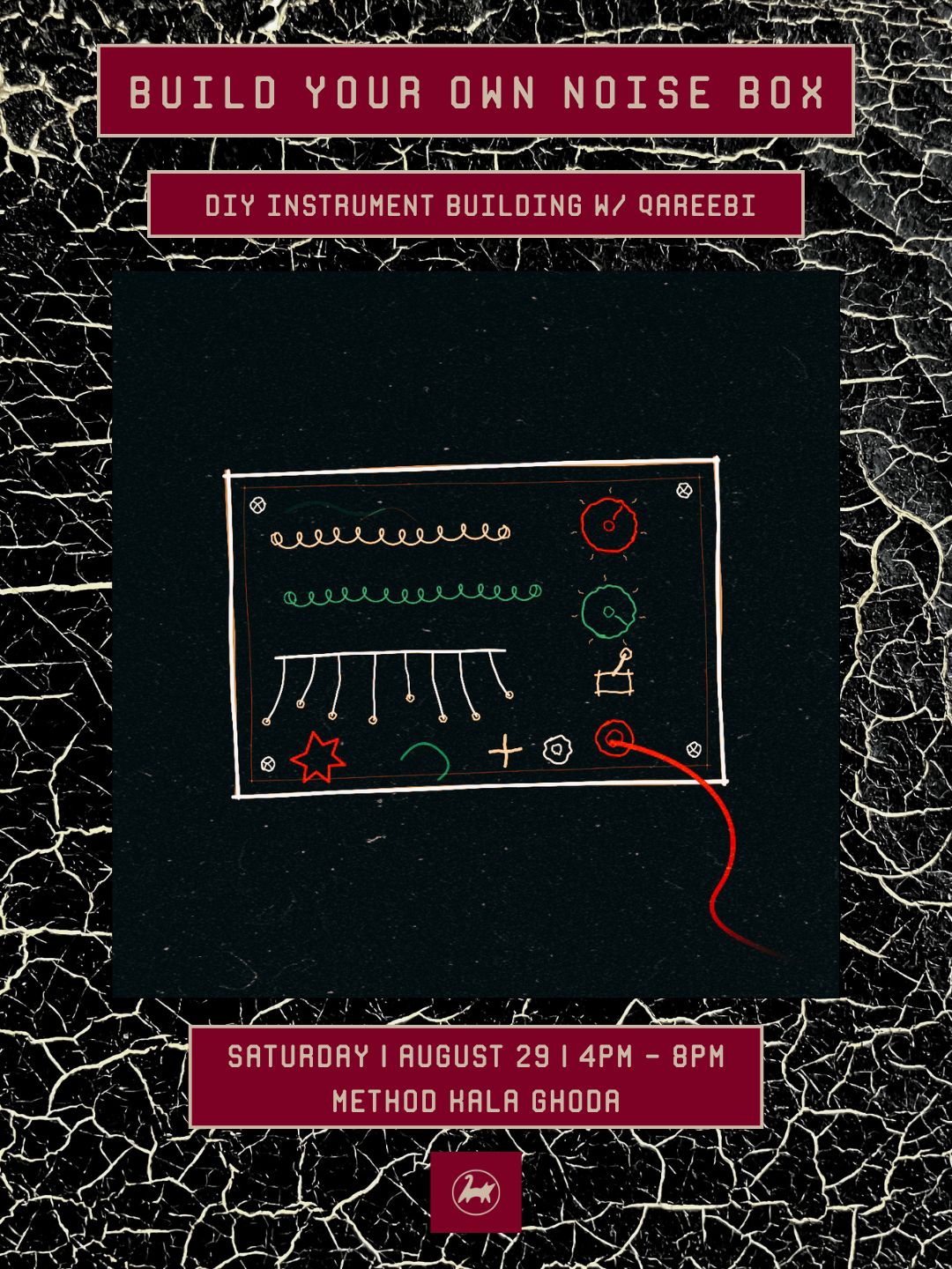 Build Your Own Noise Box | DIY Instrument Building with Qareebi | Method Kala Ghoda | 23 Aug