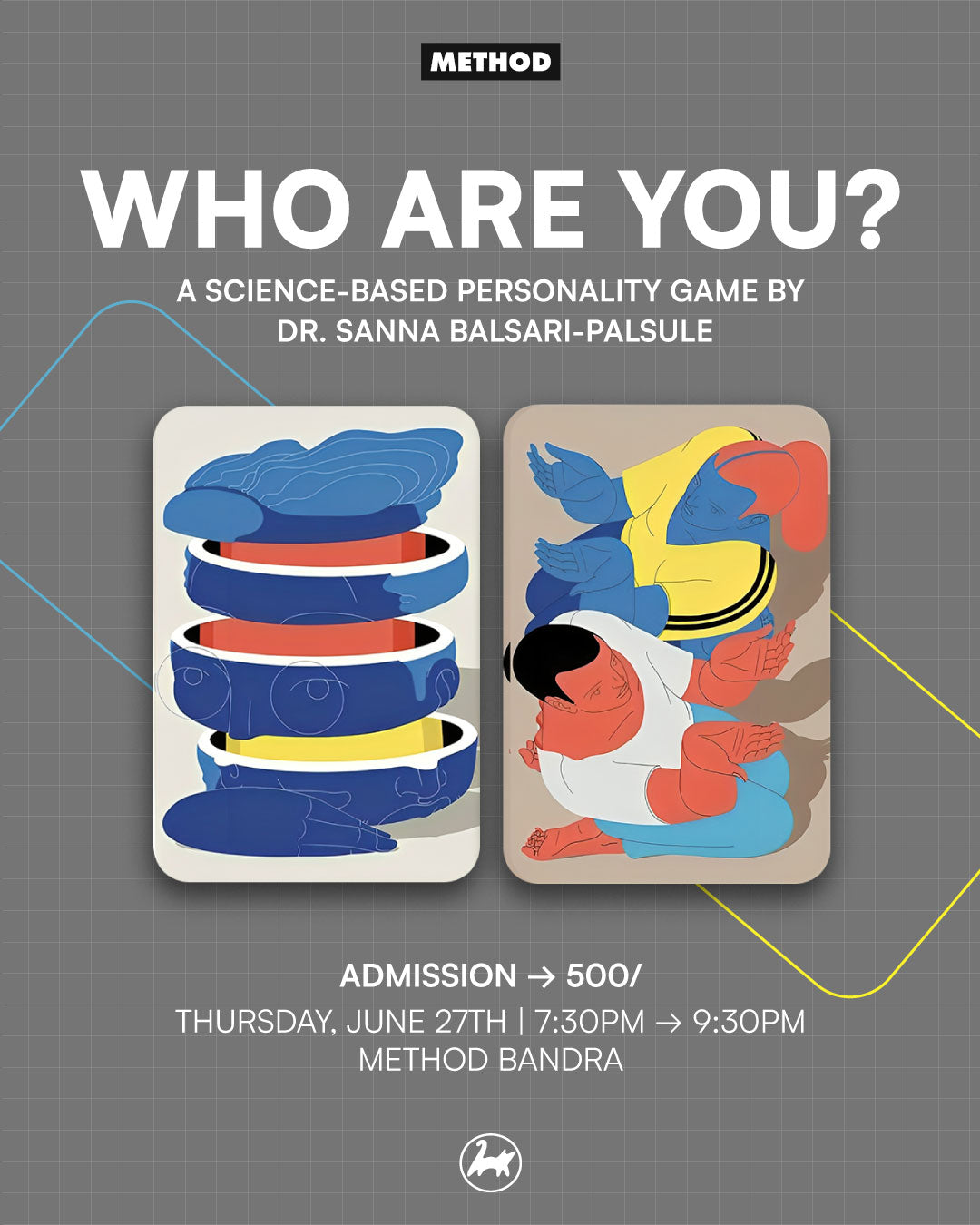 Who Are You | Thurs 27th June | Workshop | Method Bandra - Method