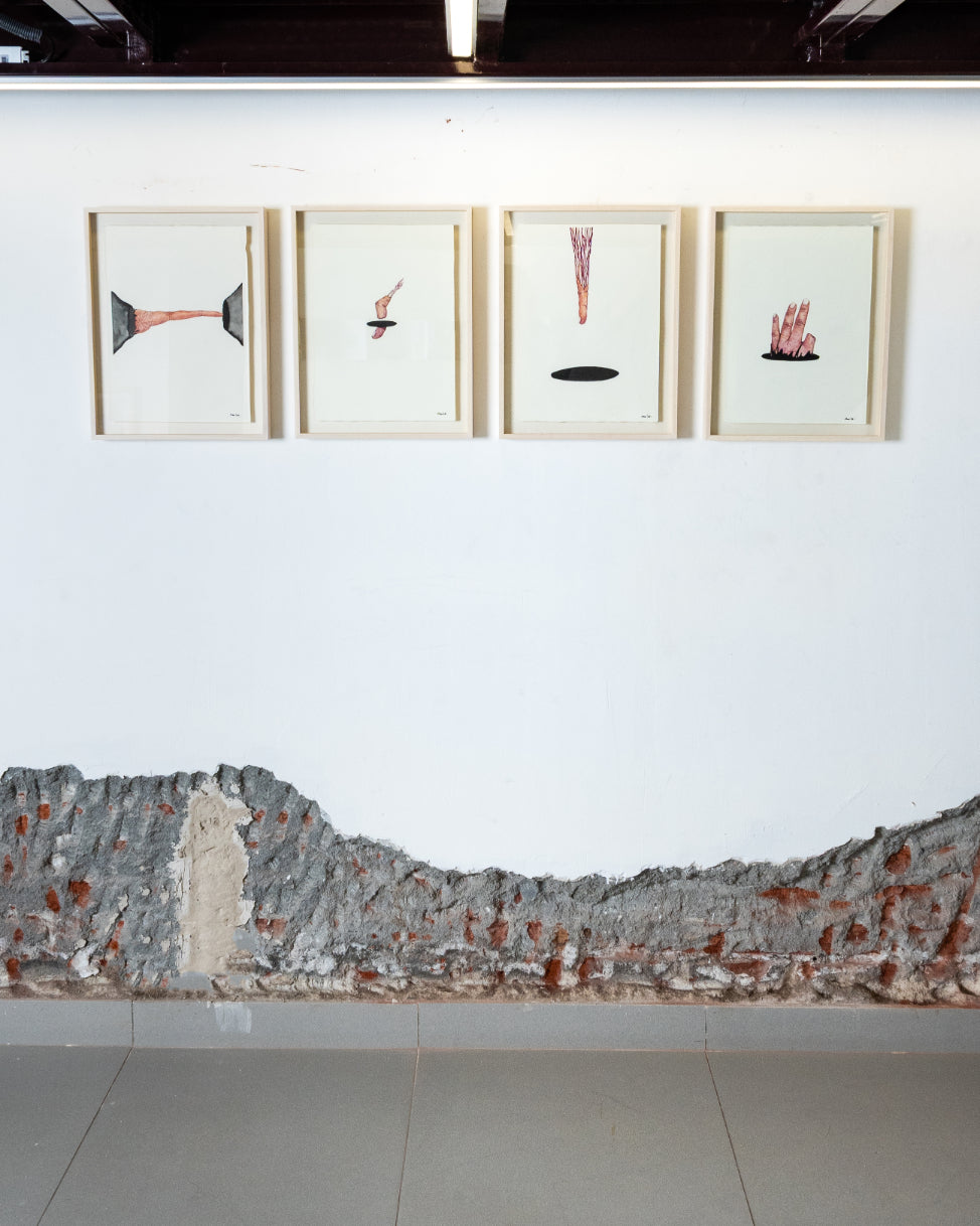 Endangered Existence (Set of 4) by Anurag Basak