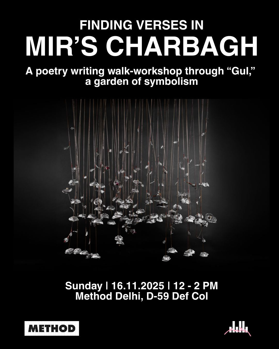 Finding Verses in Mir’s Charbagh | Workshop | Method Delhi | 16th Nov