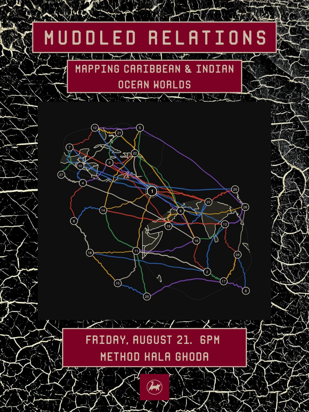 Muddled Relations | Mapping Caribbean & Indian Ocean Worlds | Fri, Aug 21 | Method Kala Ghoda