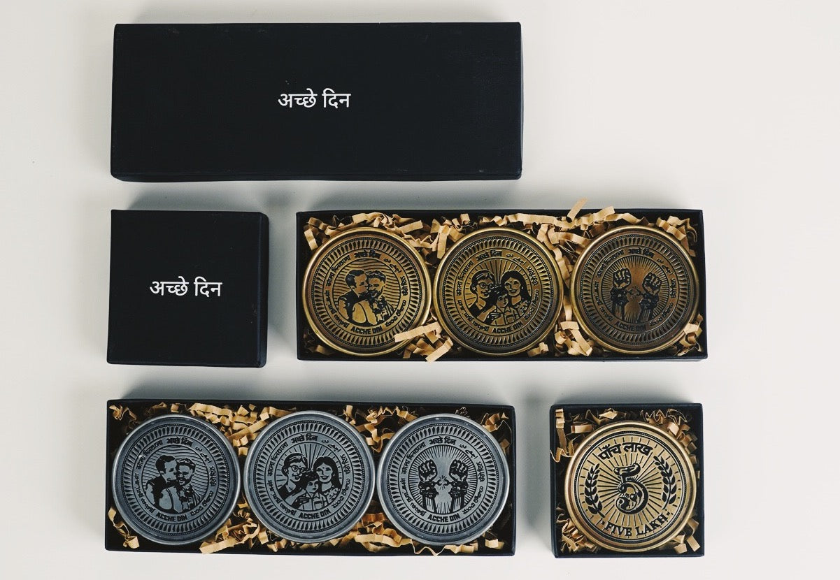 Acche Din | Collectible Coins by Tyler (Set of 3) - Method