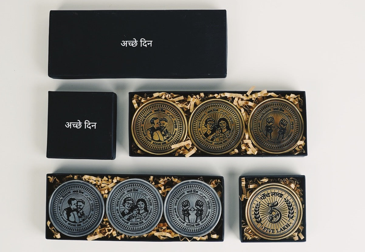 Acche Din | Collectible Coins by Tyler (Set of 3)