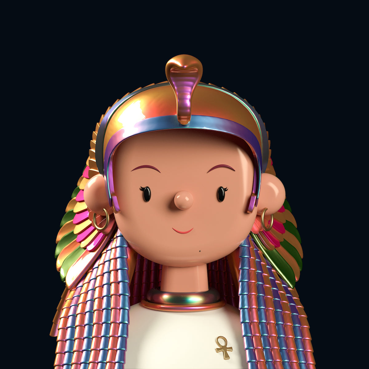 Cleopatra Toy Face by Amrit Pal Singh