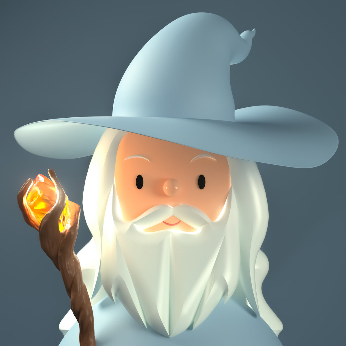 Wizard Toy Face  by Amrit Pal Singh