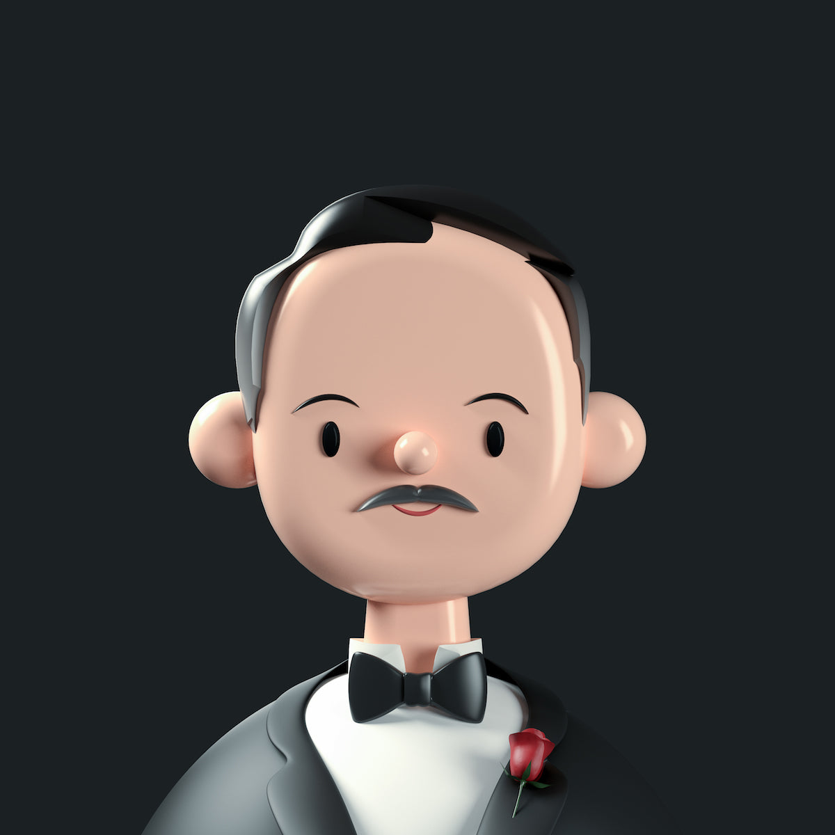 Godfather Toy Face  by Amrit Pal Singh