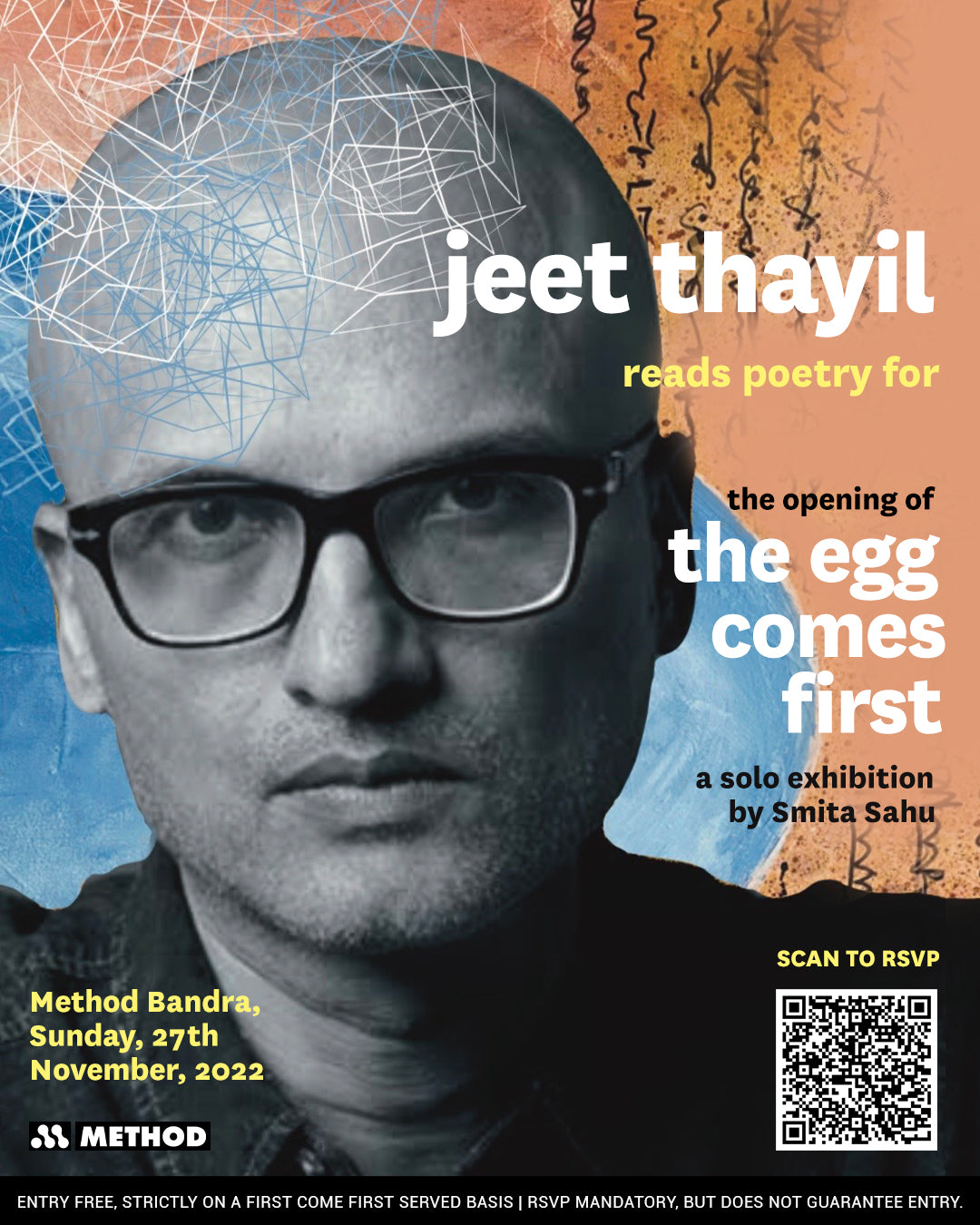 the egg comes first : Jeet Thayil live at Method Bandra - Method