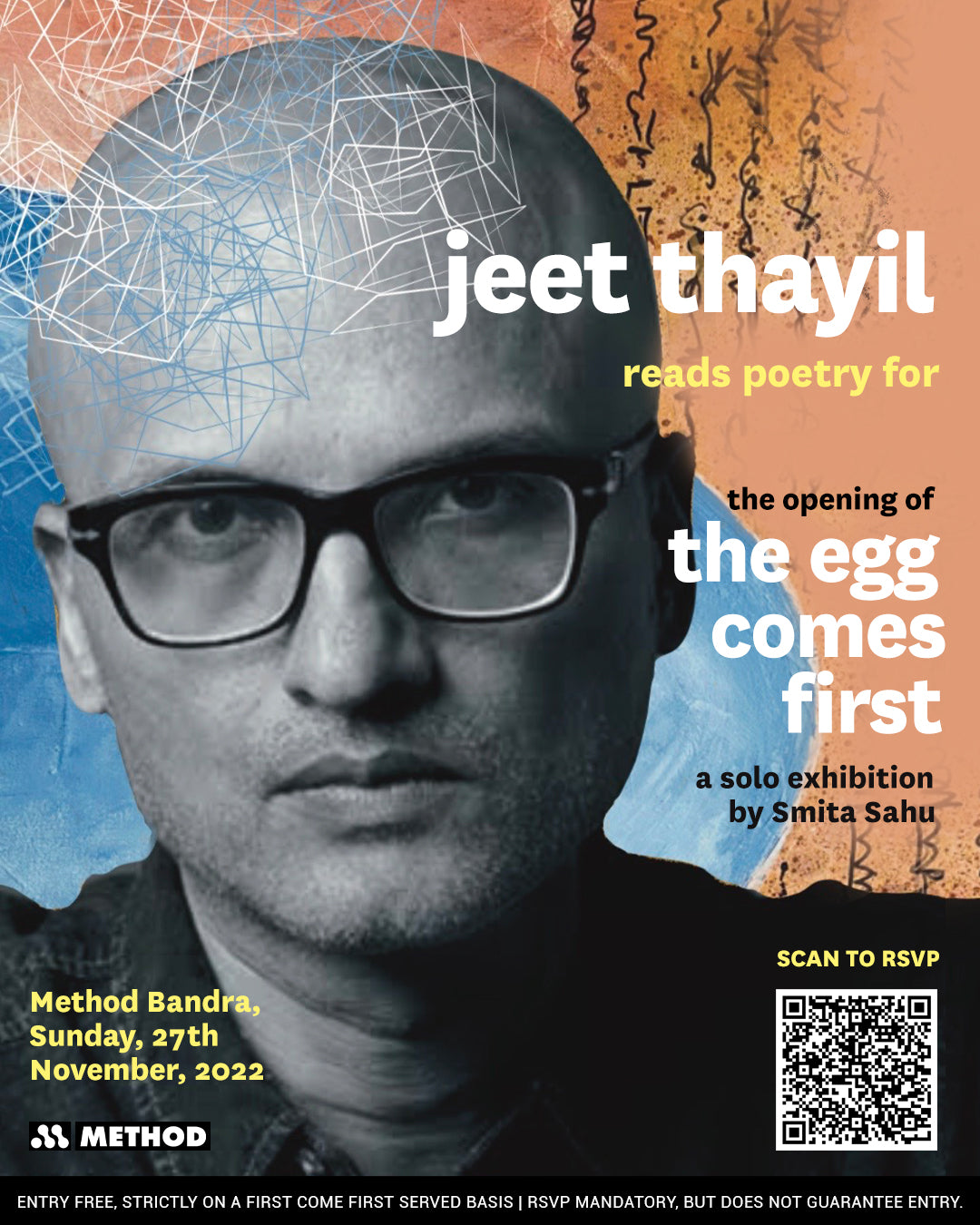 the egg comes first : Jeet Thayil live at Method Bandra