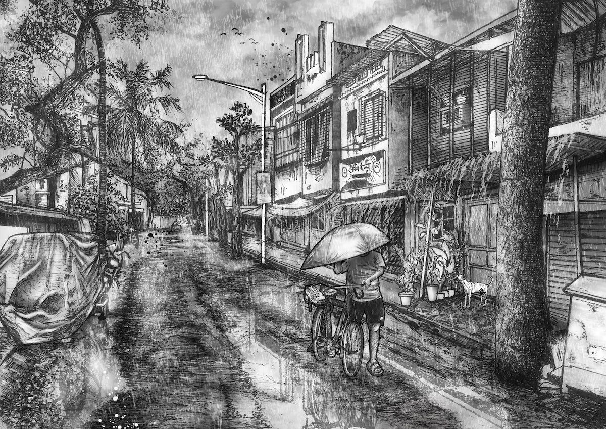 Lonely Street by Jaidev Tripathy - Method