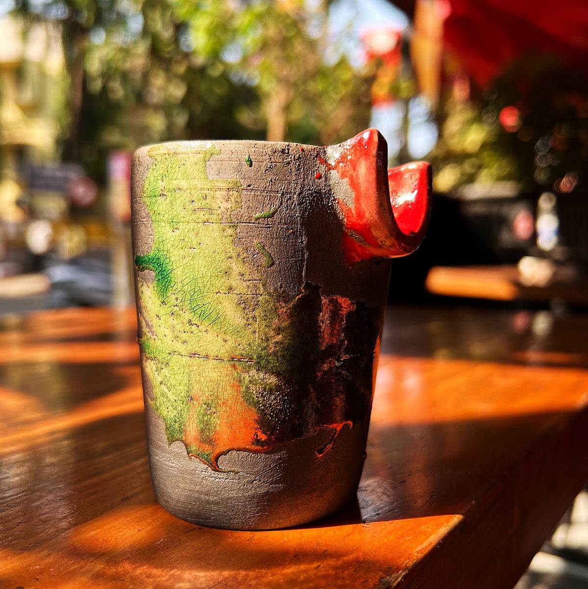 MS01 by Mihir Suvanam | Raku Fired Ashtray – Method