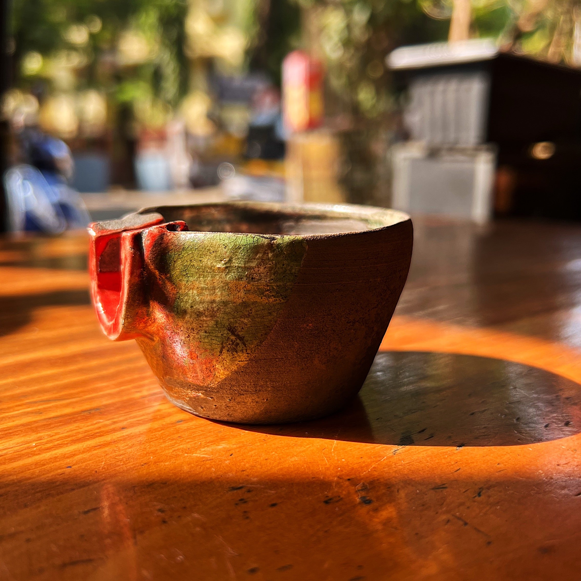 MS02 by Mihir Suvanam | Raku Fired Ashtray – Method