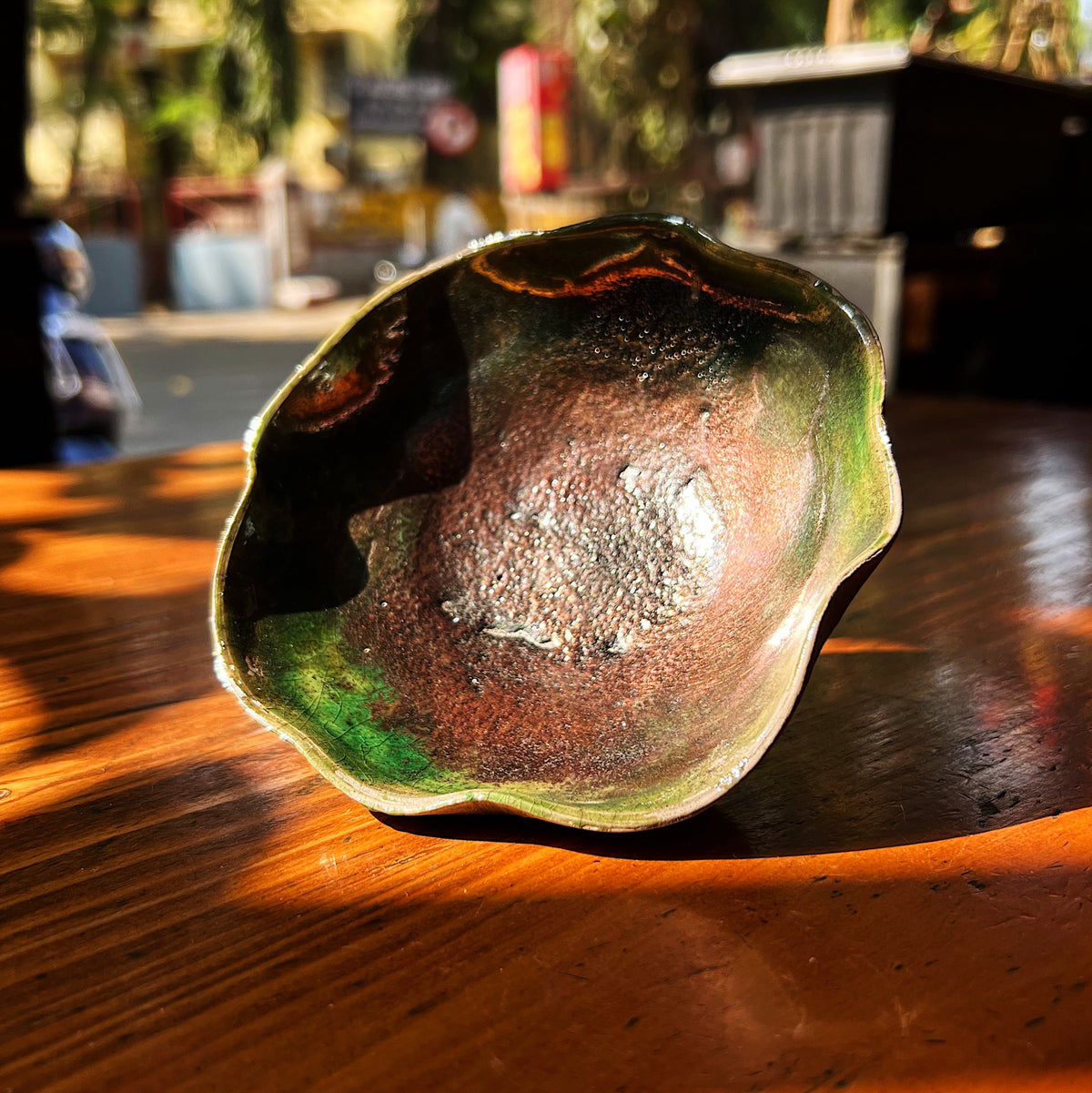 MS03 by Mihir Suvanam | Raku Fired Ashtray – Method