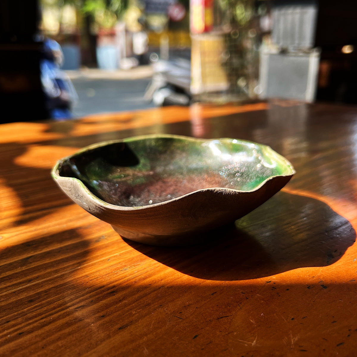 MS03 by Mihir Suvanam | Raku Fired Ashtray – Method