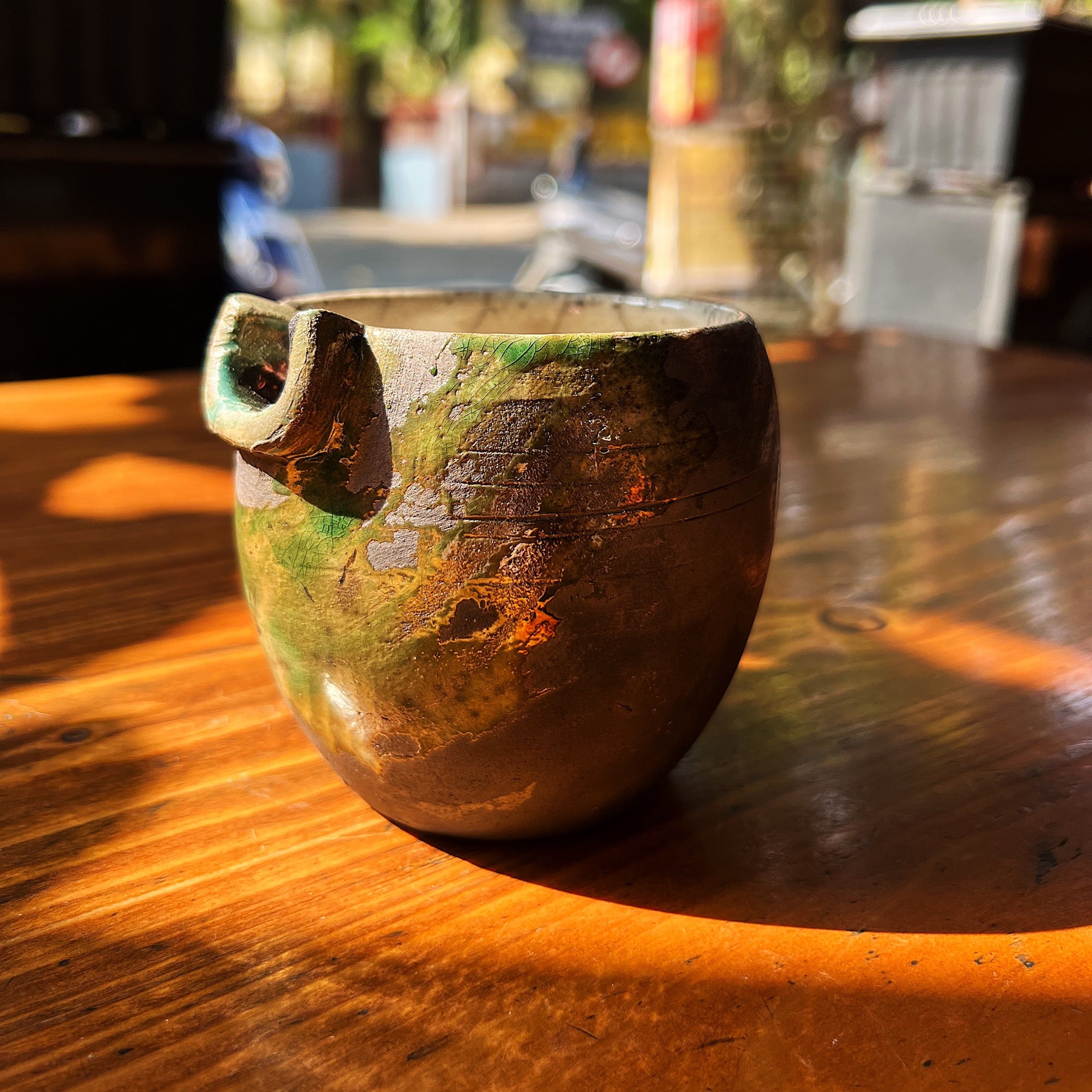 MS06 by Mihir Suvanam | Raku Fired Ashtray – Method