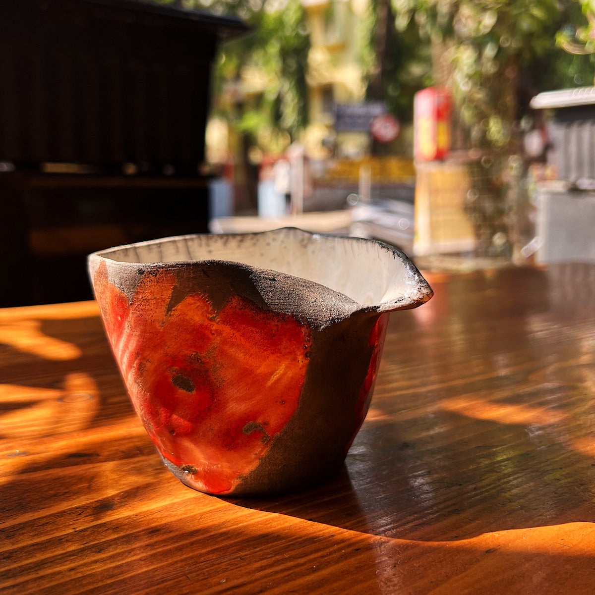 MS09 by Mihir Suvanam | Raku Fired Ashtray - Method