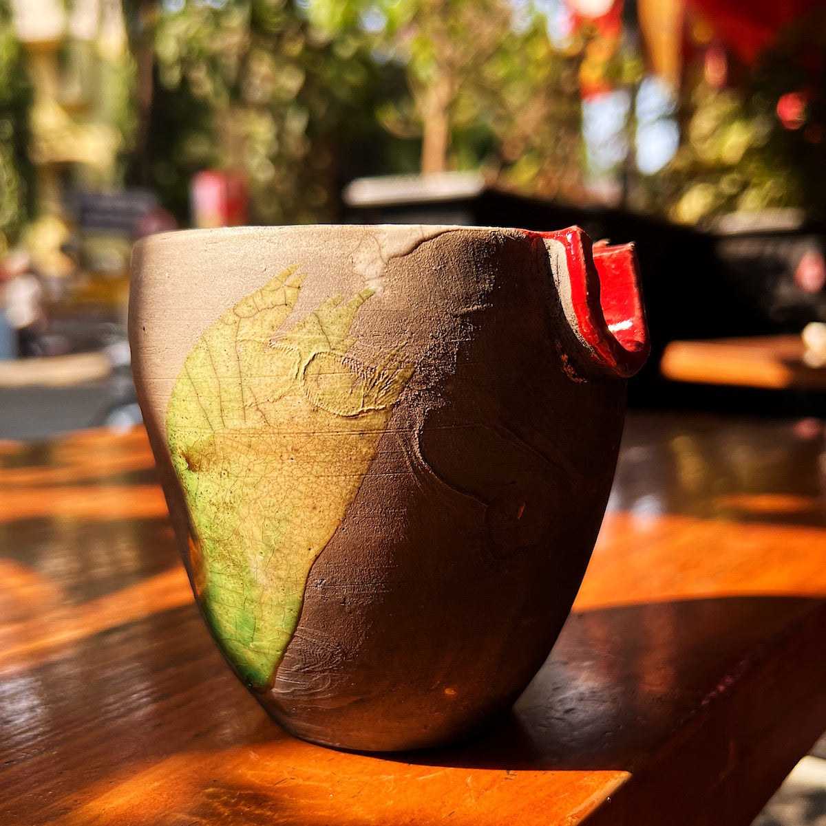 MS10 by Mihir Suvanam | Raku Fired Ashtray – Method