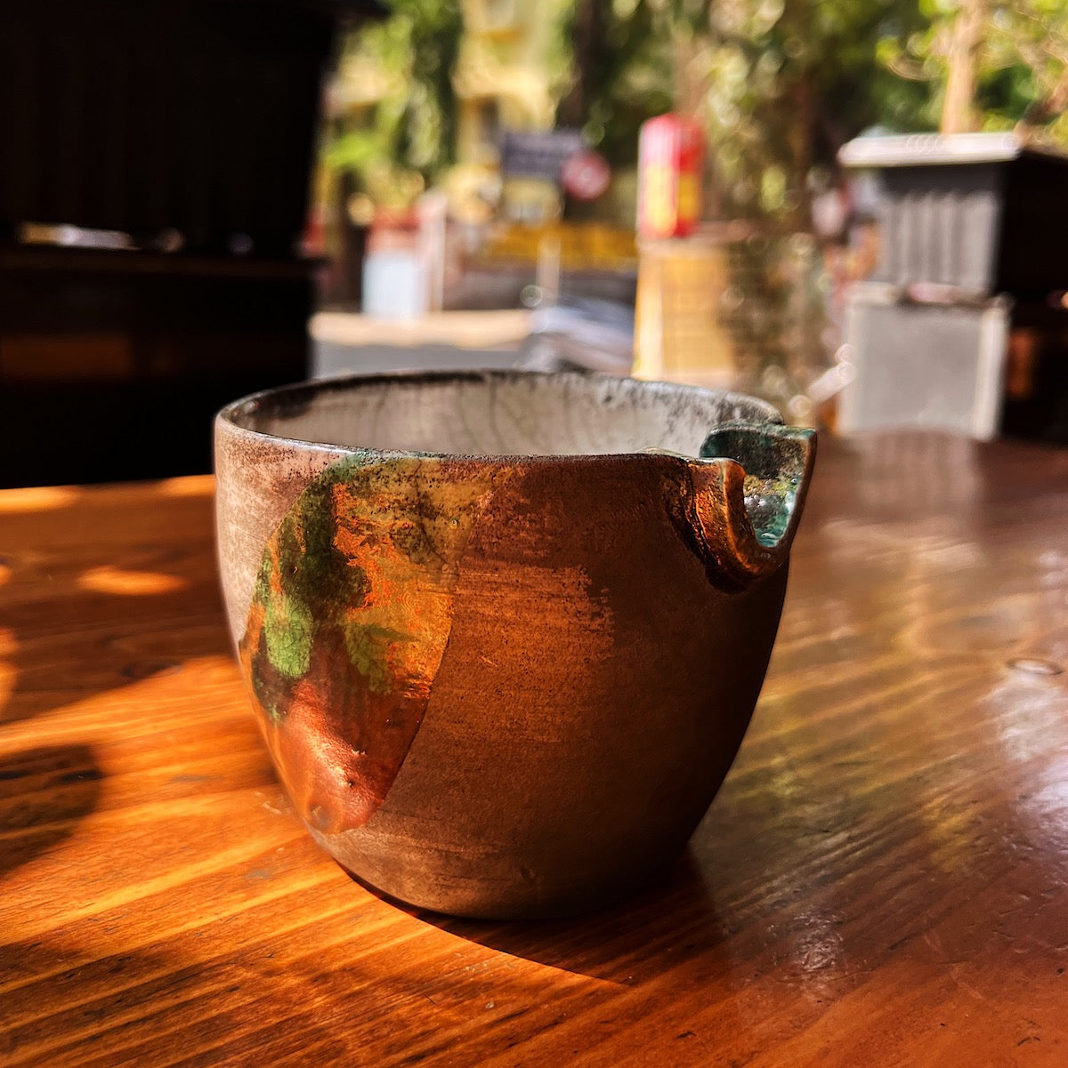 MS14 by Mihir Suvanam | Raku Fired Ashtray – Method