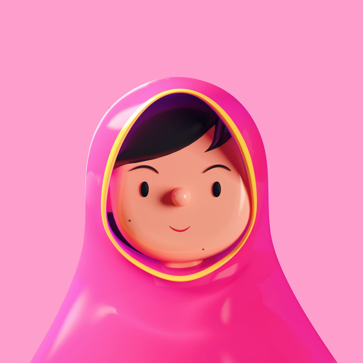 Malala Toy Face  by Amrit Pal Singh