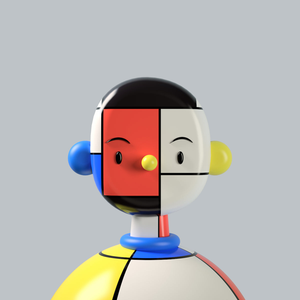 Piet Toy Face by Amrit Pal Singh - Method