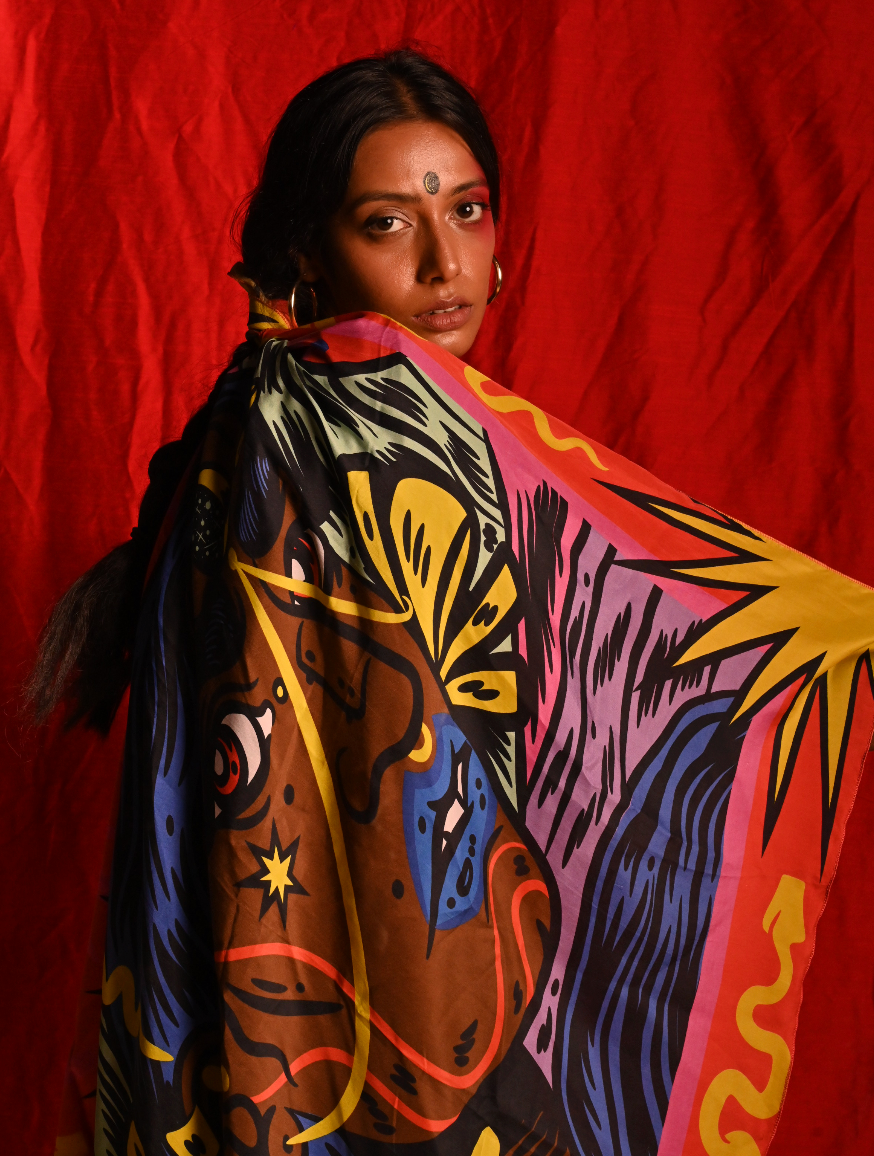 Celestial | Limited Edition Scarf by Osheen Siva