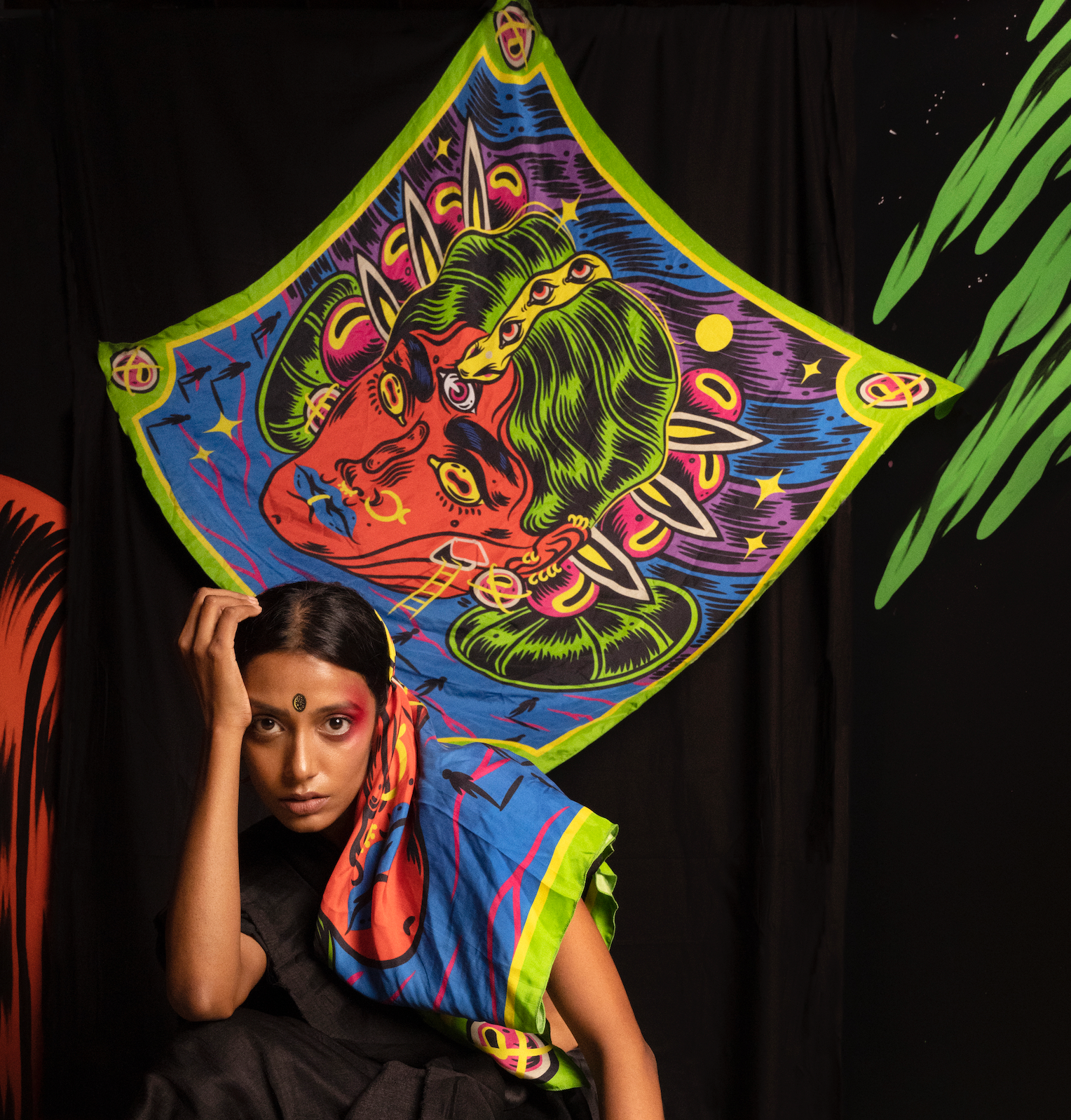 Vinveli | Limited Edition Scarf by Osheen Siva - Method