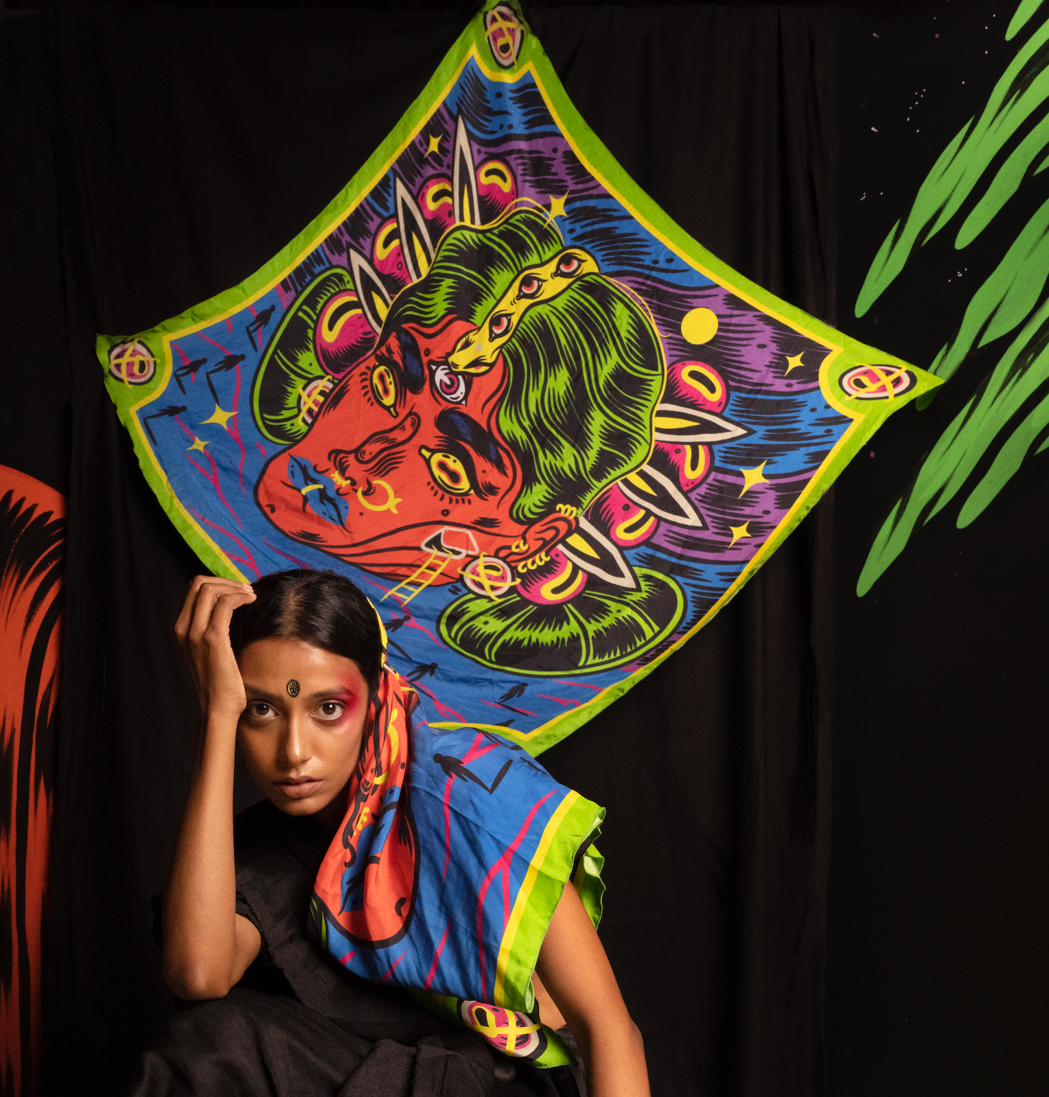 Vinveli | Limited Edition Scarf by Osheen Siva
