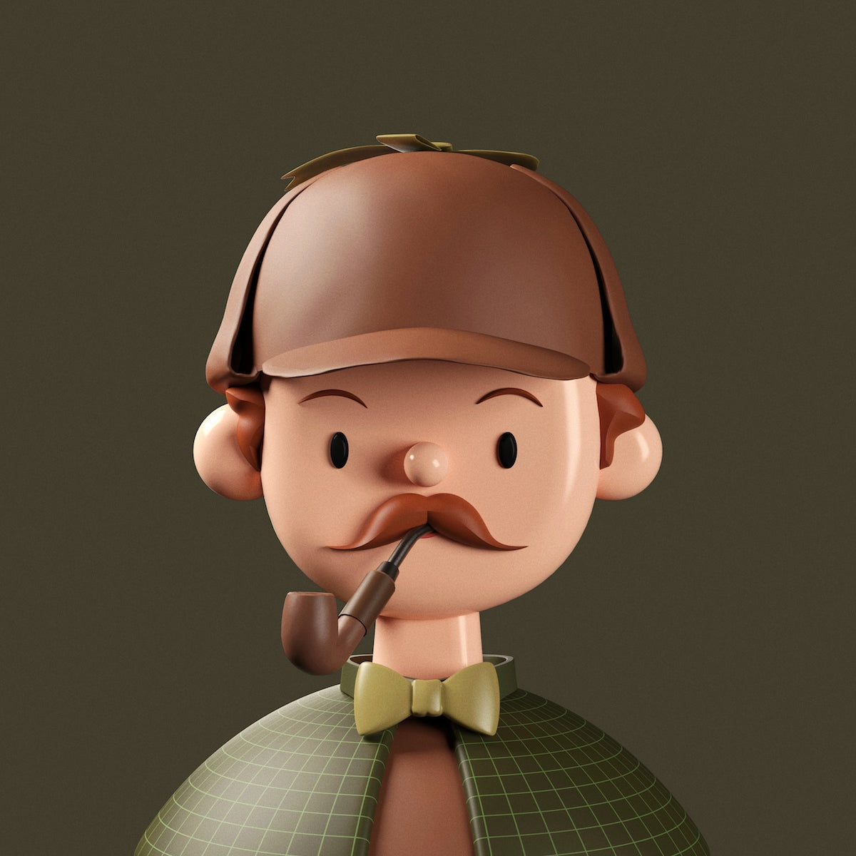 Detective Toy Face by Amrit Pal Singh